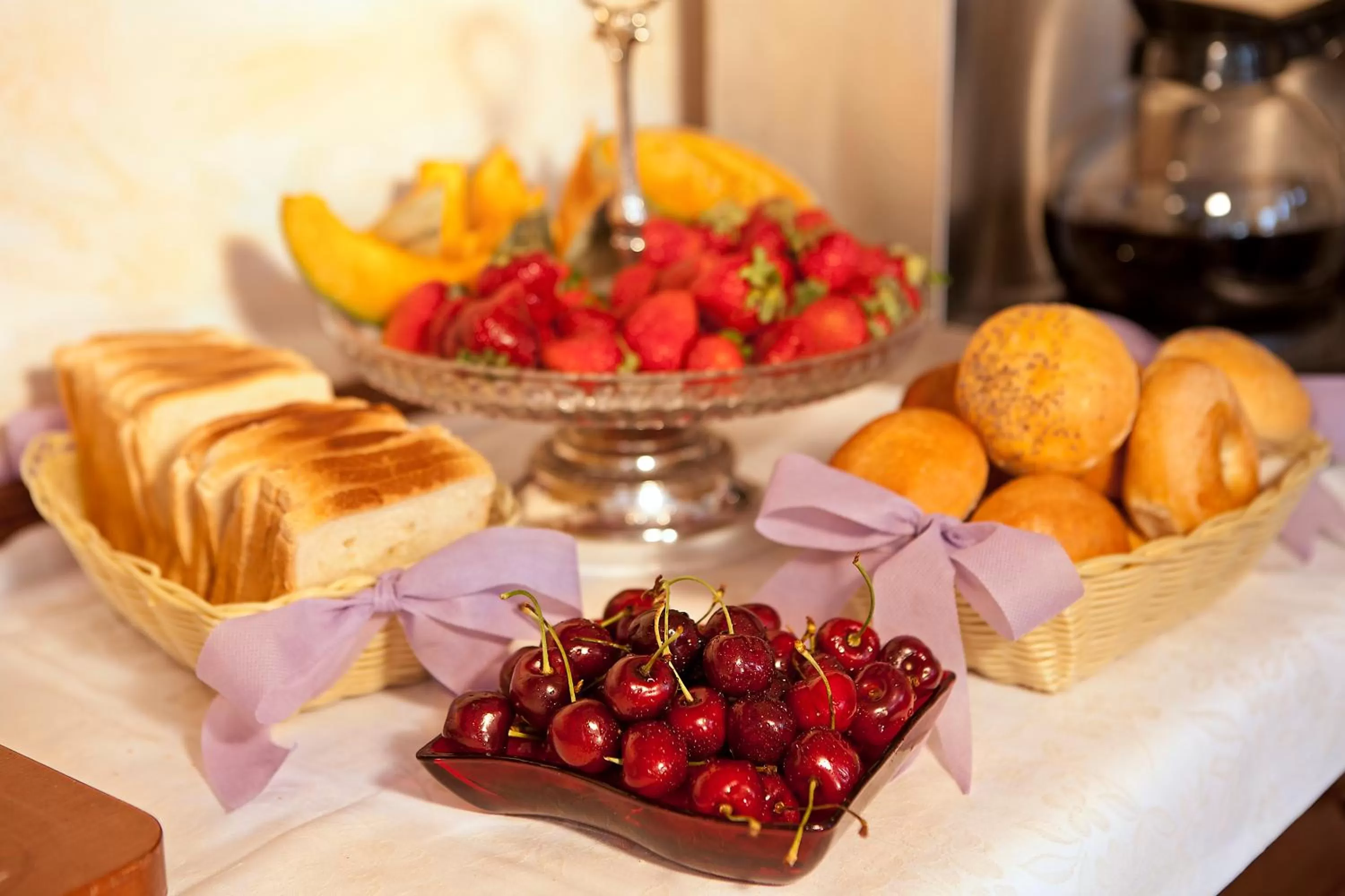 Buffet breakfast in Hotel La Fenice