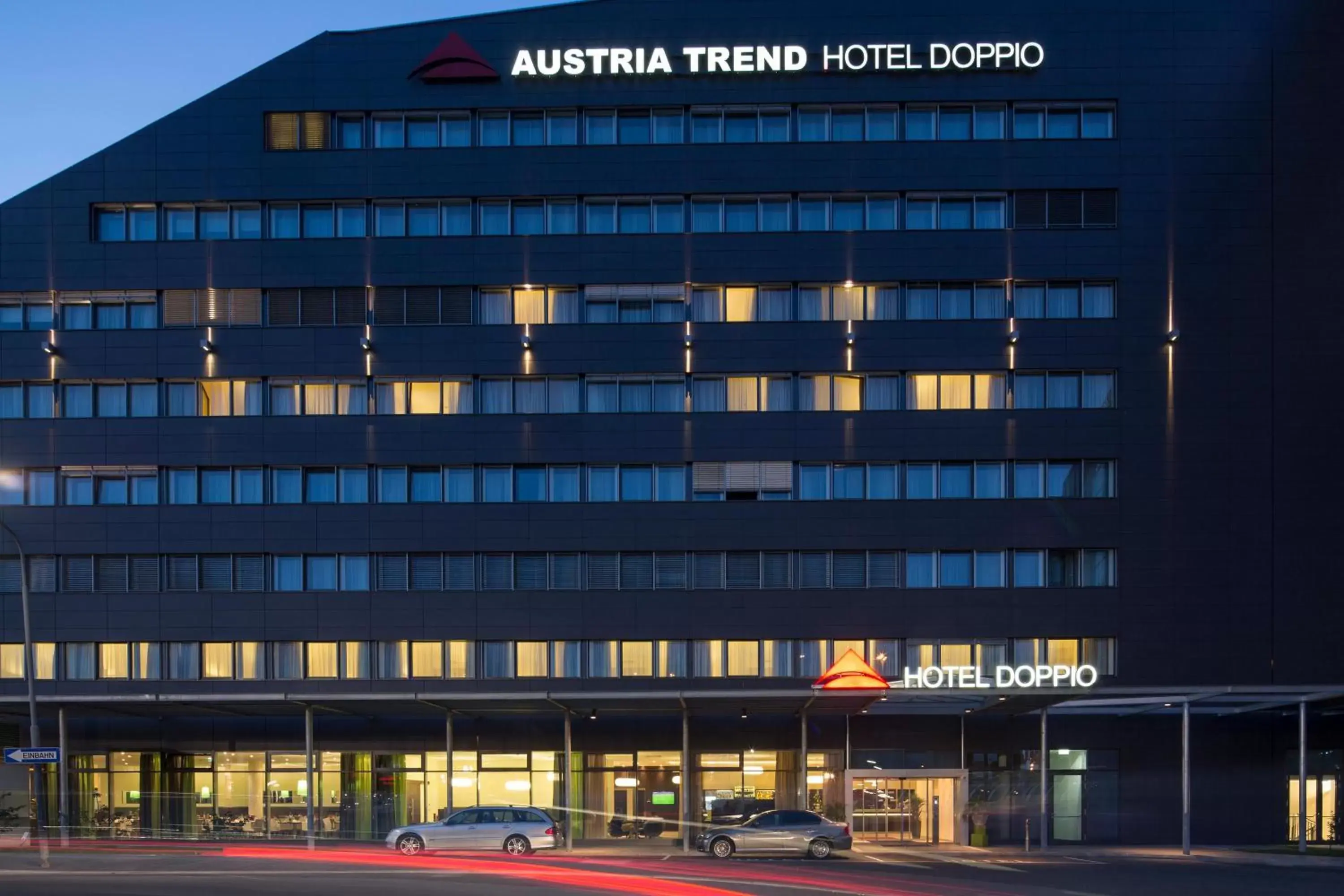 Property Building in Austria Trend Hotel Doppio Wien