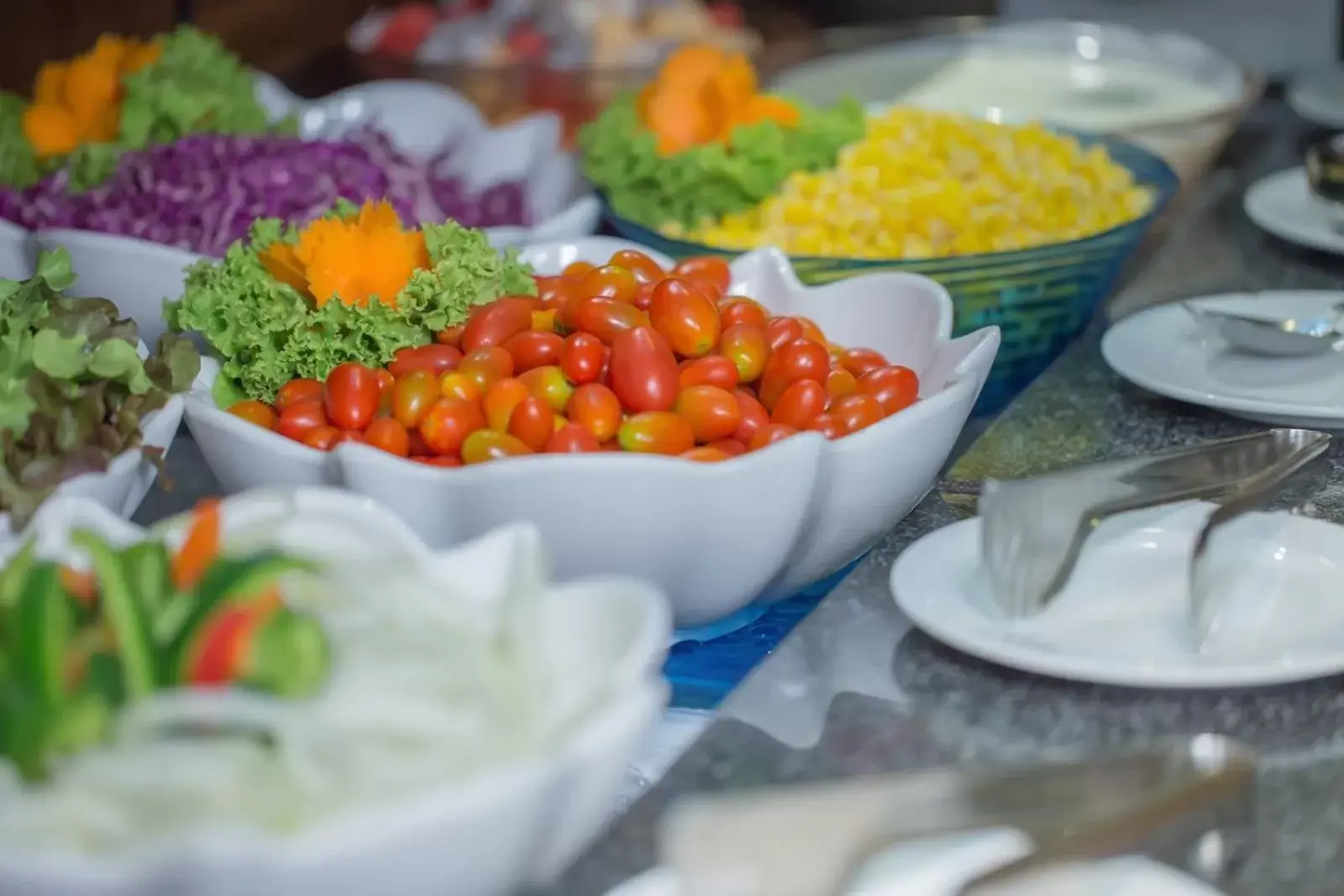 Food close-up in Asia Cha-am Hotel