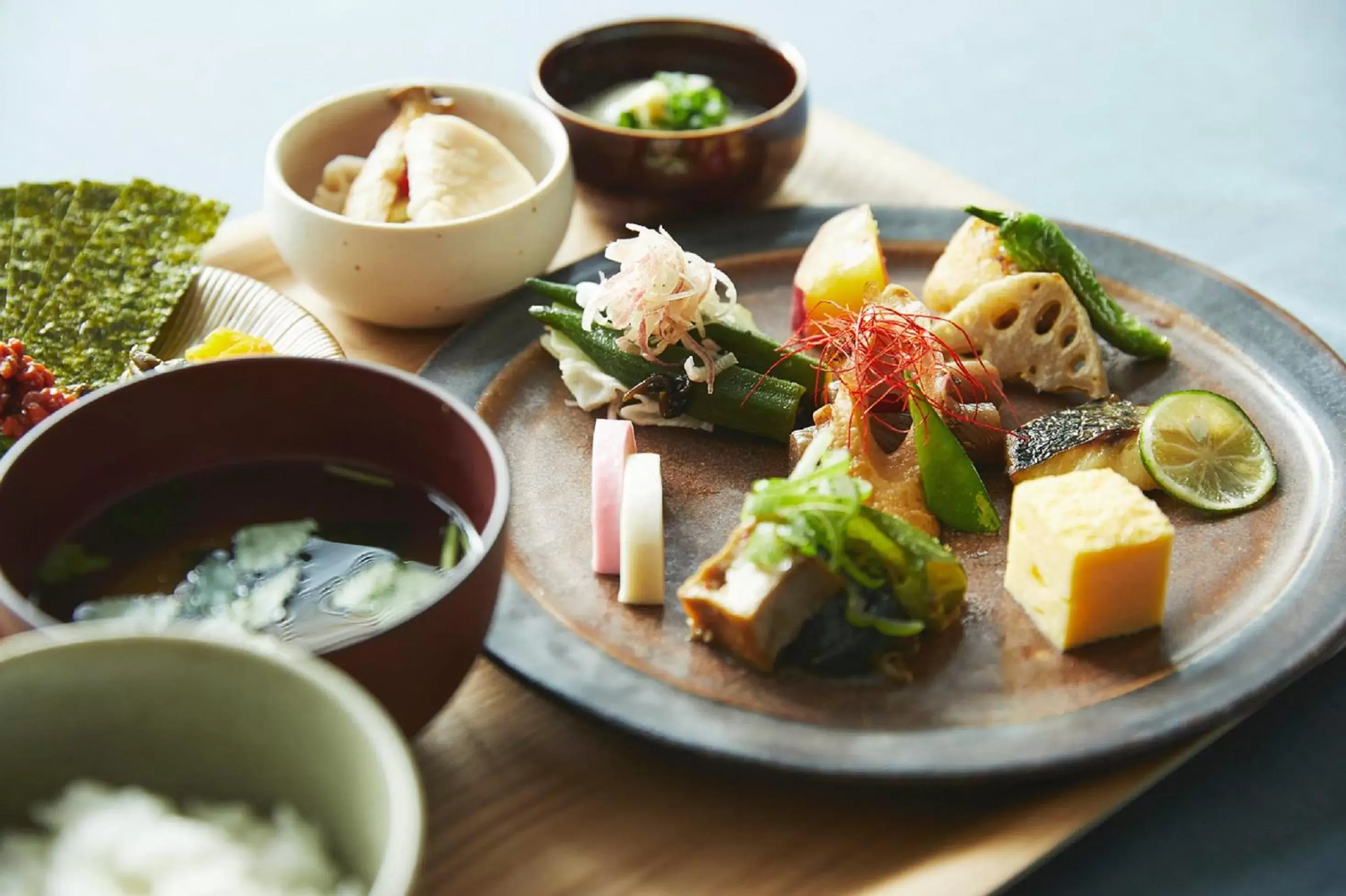 Buffet breakfast, Food in hotel MONday Kyoto Karasuma Nijo
