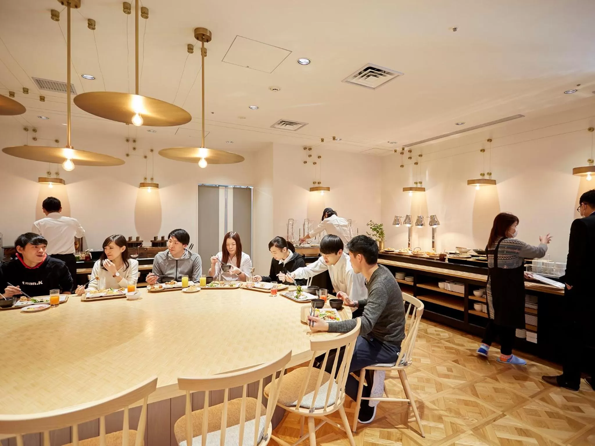 Restaurant/places to eat in Hearton Hotel Shinsaibashi Nagahoridouri