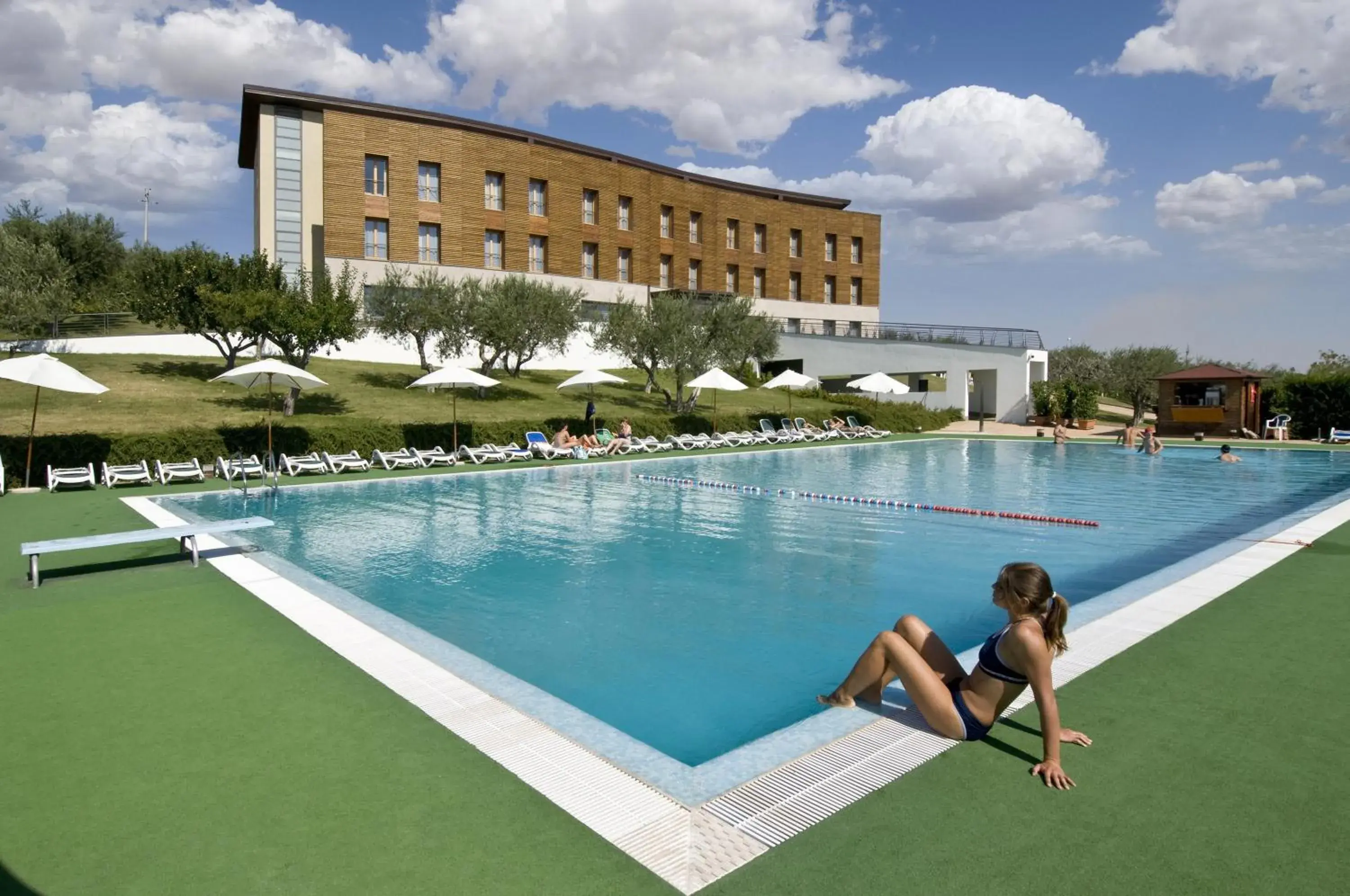 Property building, Swimming Pool in Grand Hotel Garden