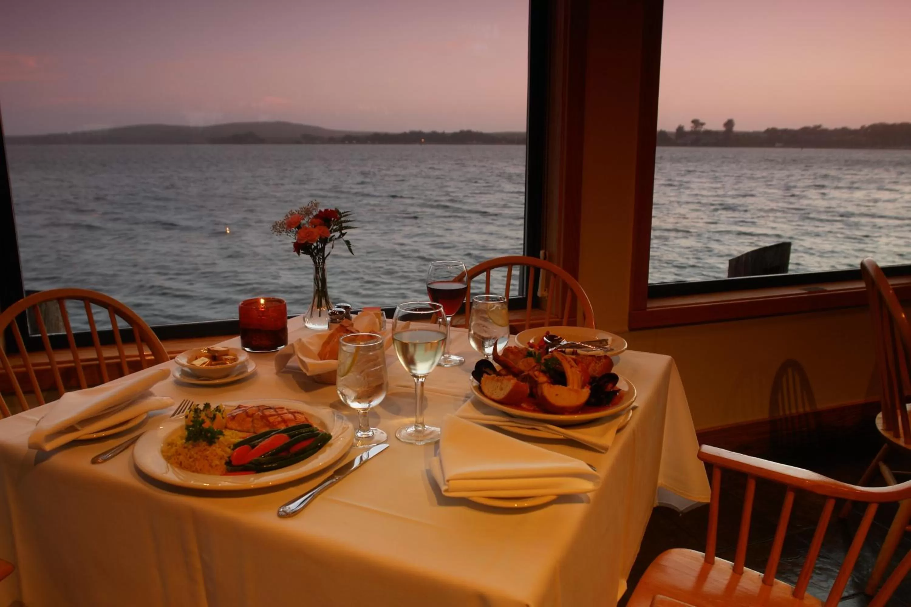 Dinner in The Inn at the Tides