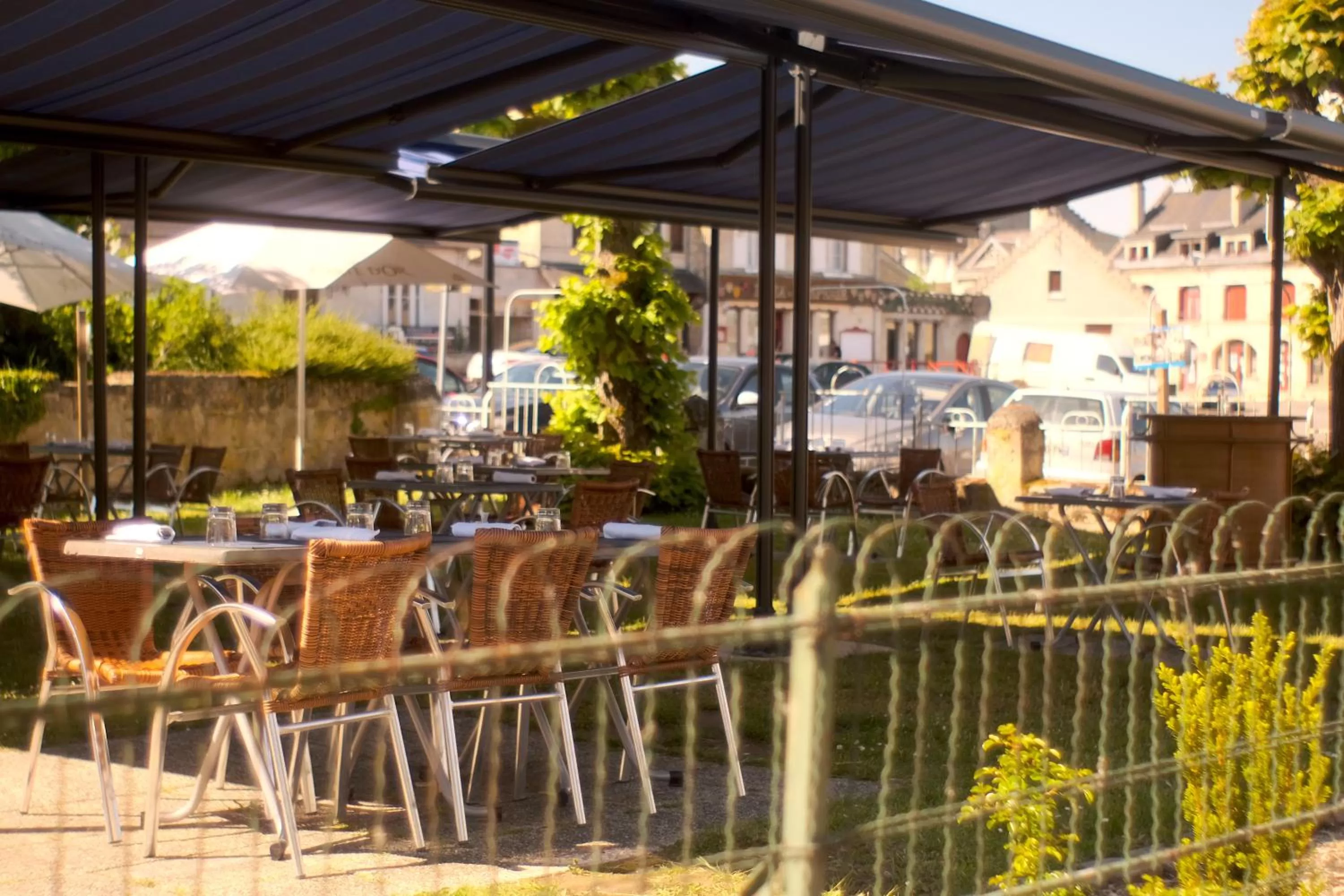 Patio in HOTEL BELLEVUE