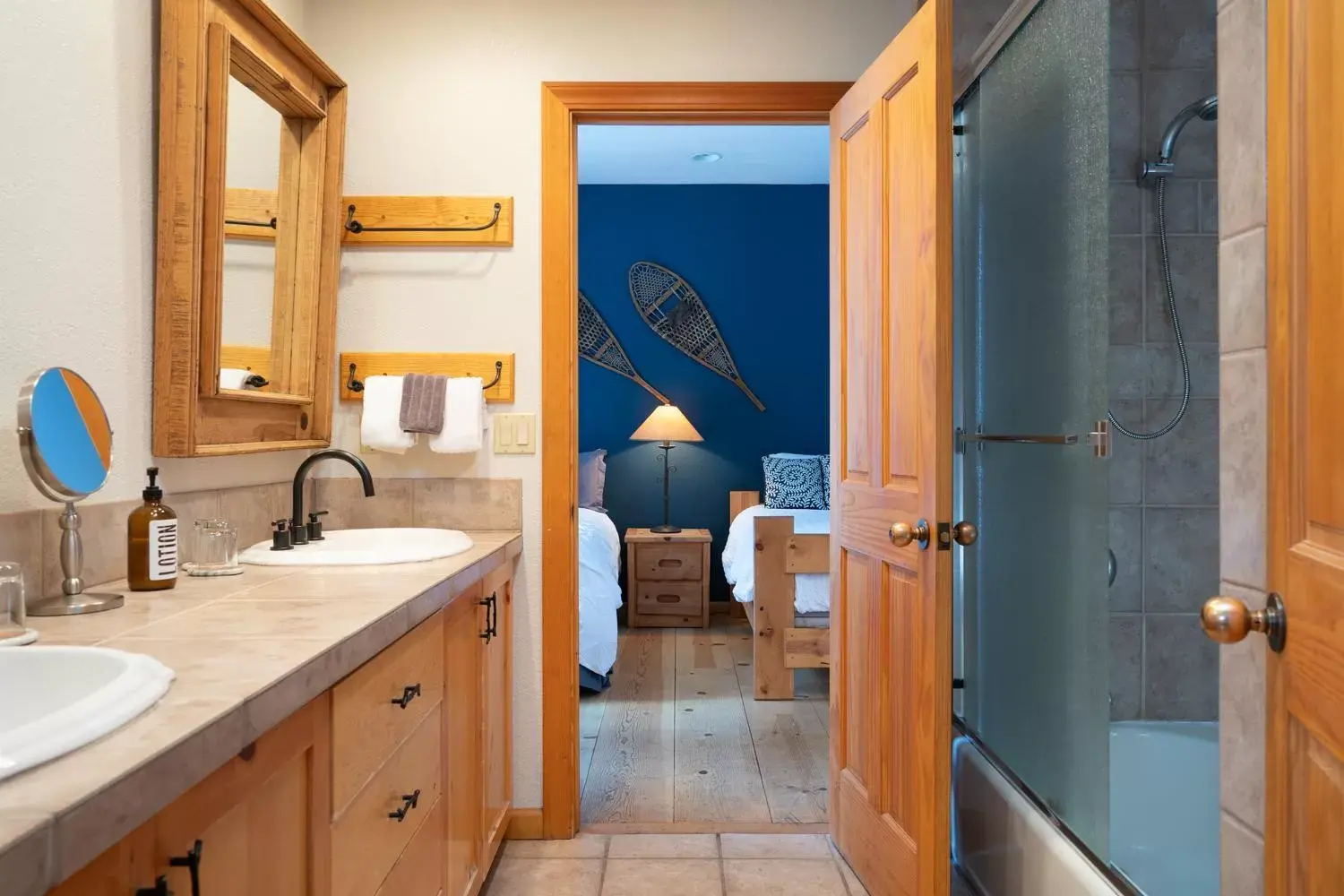 Bathroom in Black Bear Lodge