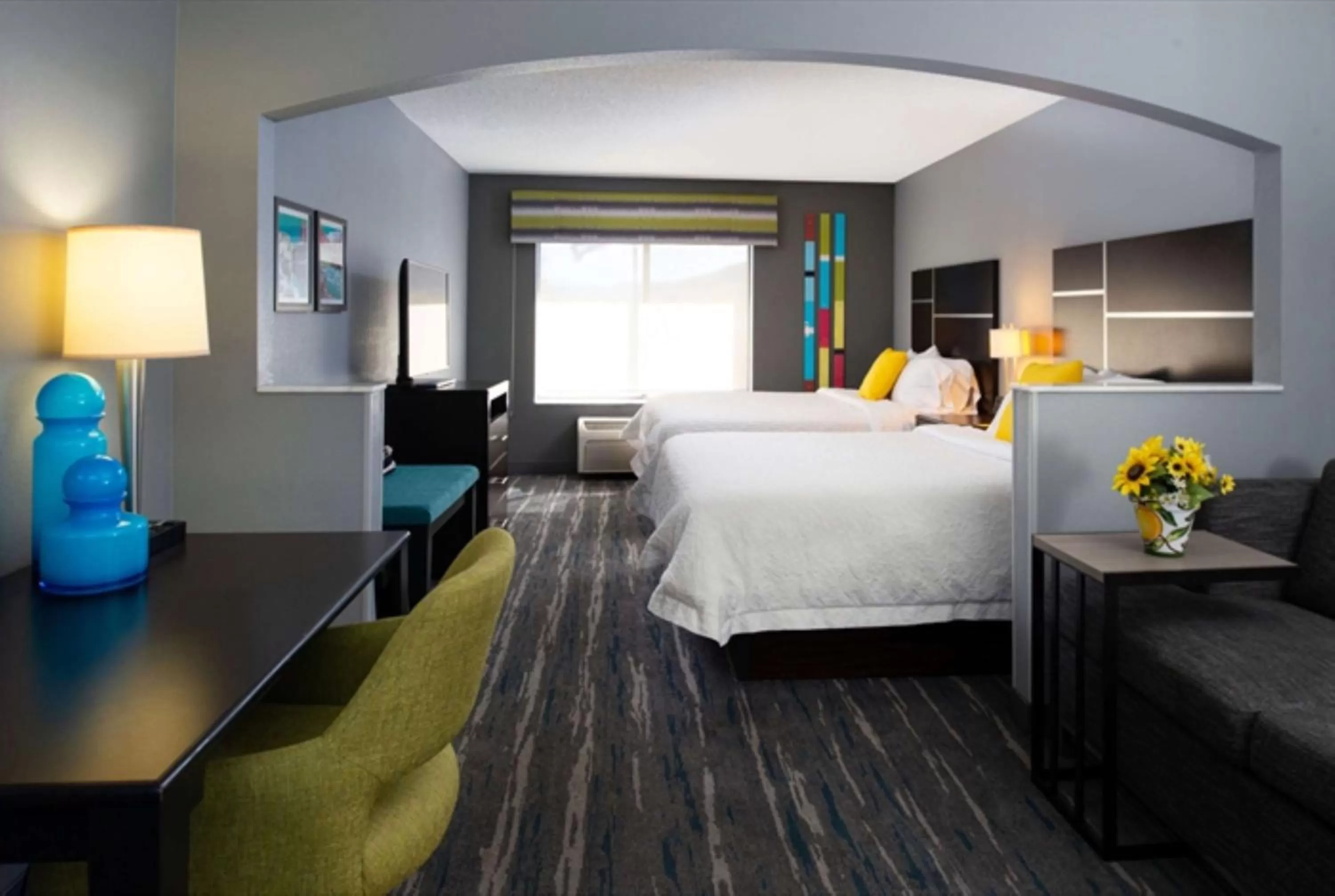 Bedroom, Bed in Hampton Inn Glenwood Springs