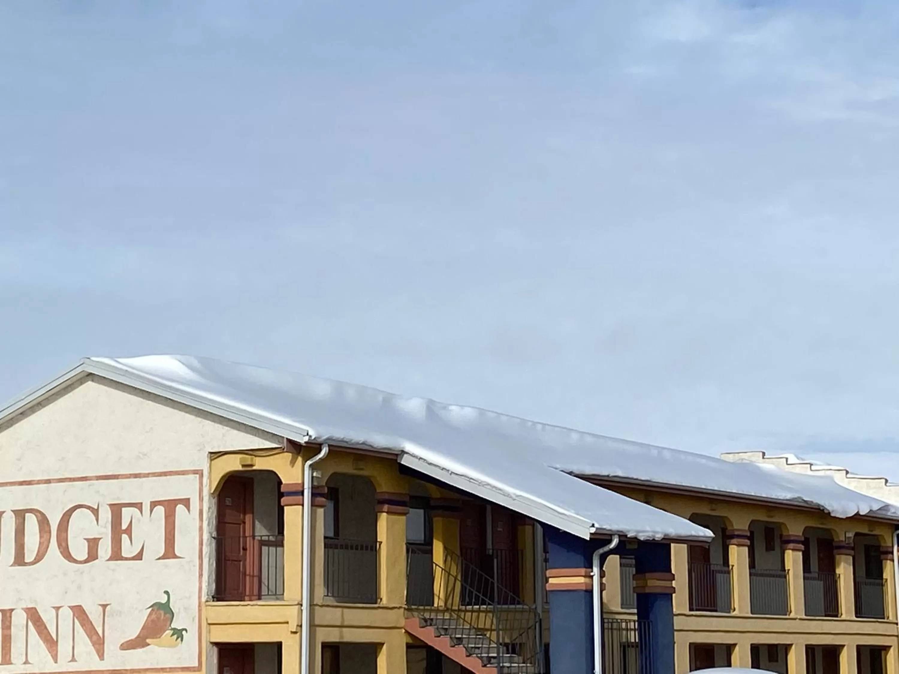 Property building in Budget Inn Las Vegas New Mexico