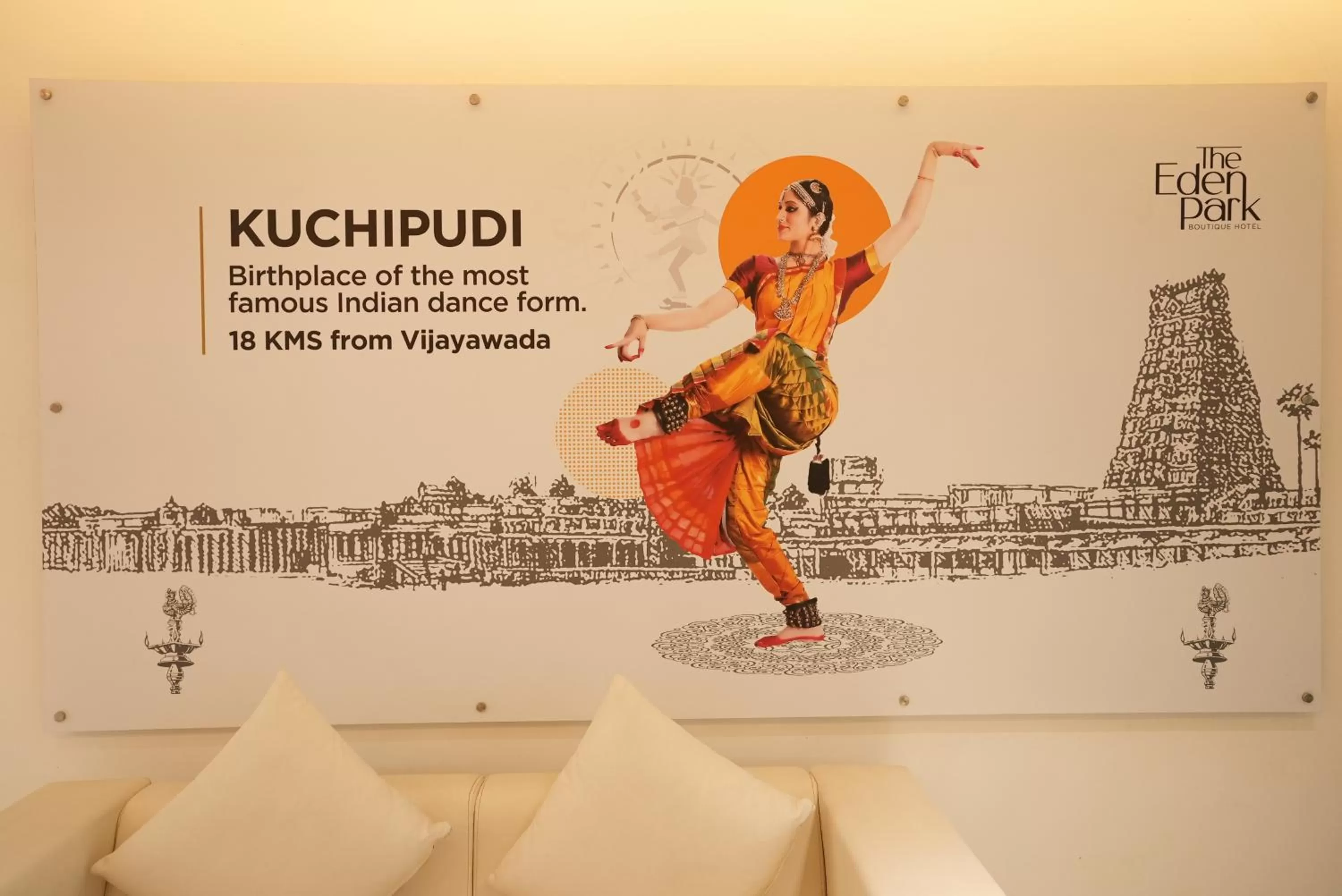 Living room in Eden Park Boutique Hotel