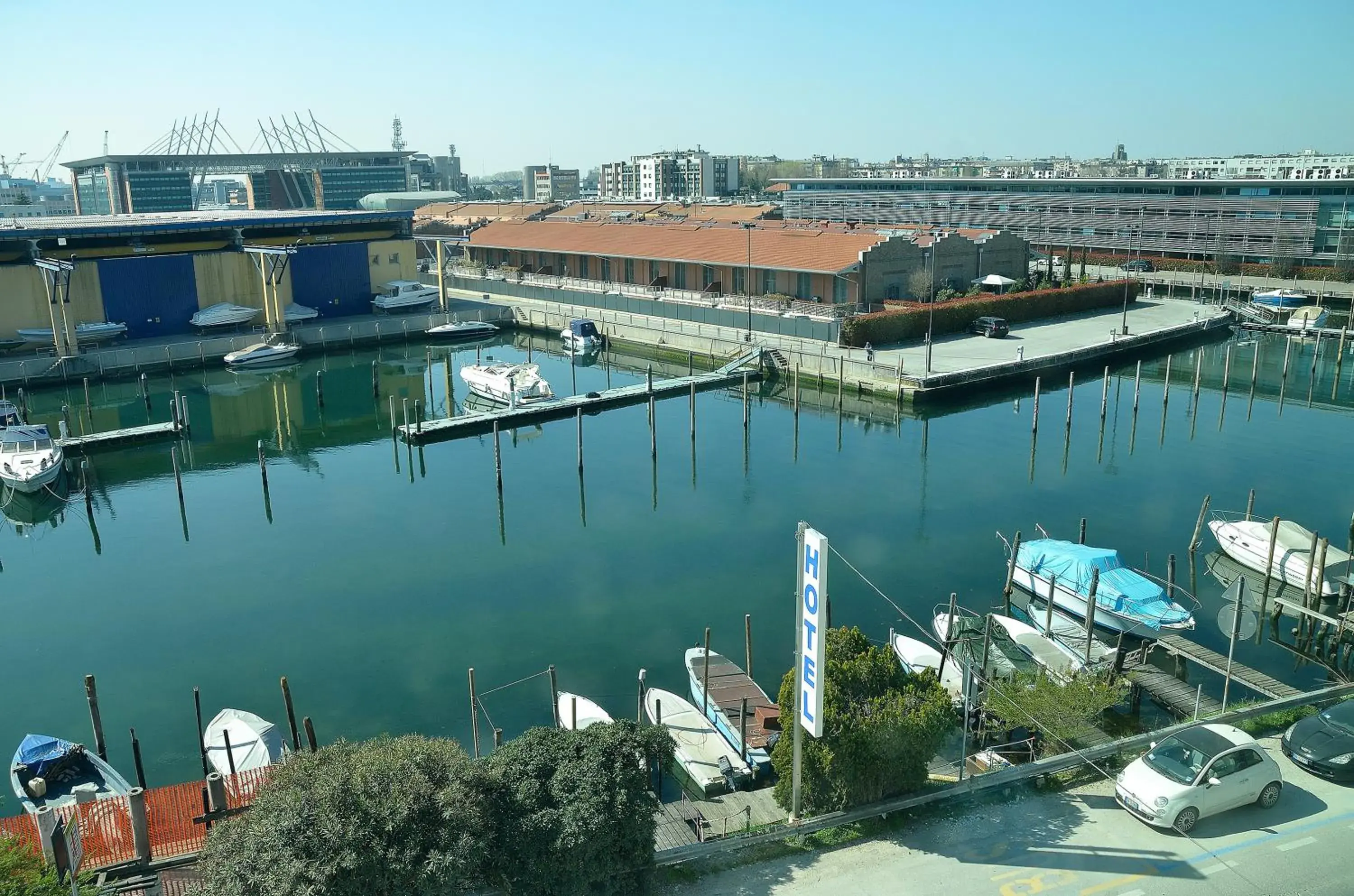 View (from property/room), Bird's-eye View in Hotel San Giuliano