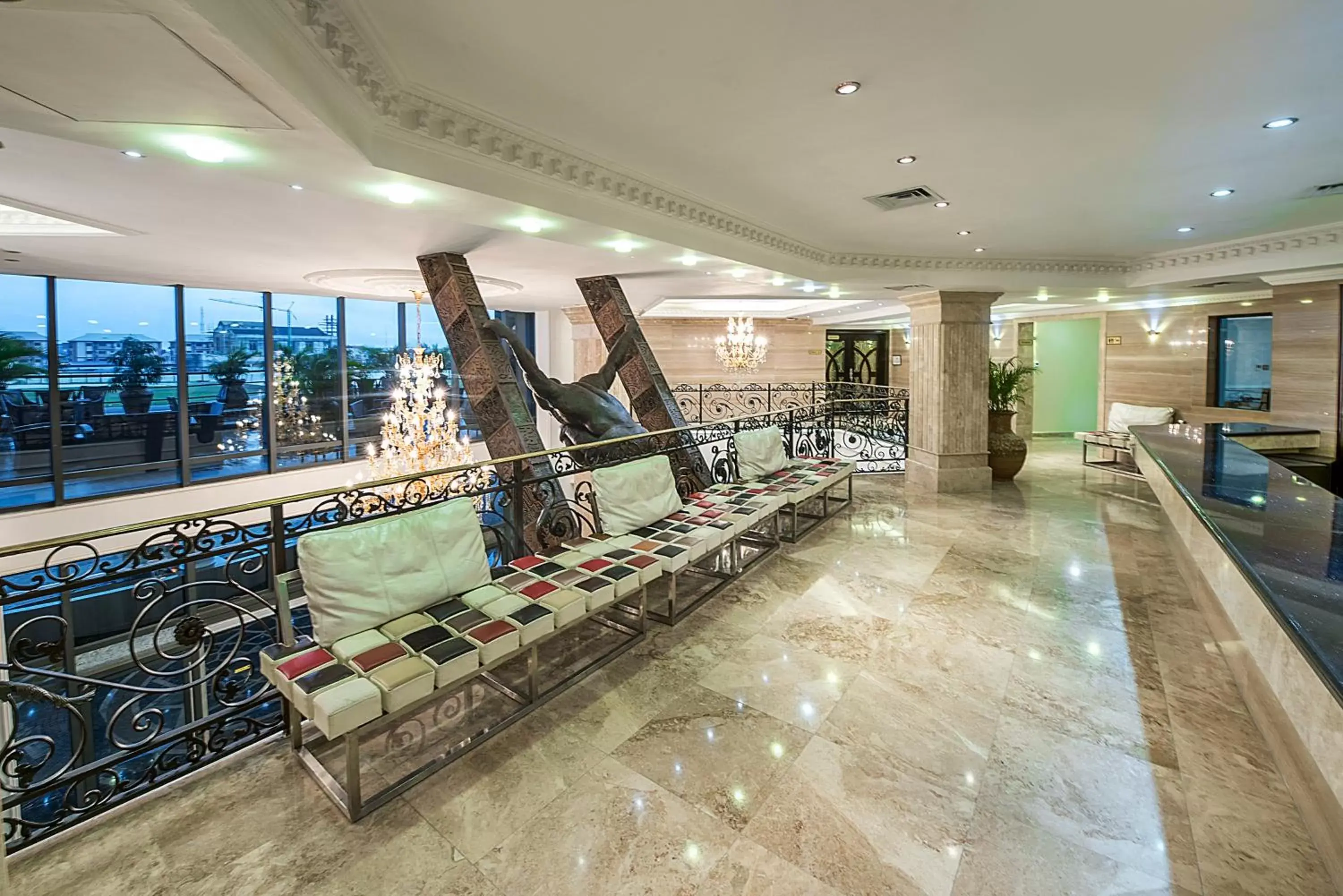 Lobby or reception in The Lilygate Lagos Lobby or reception in The Lilygate Lagos