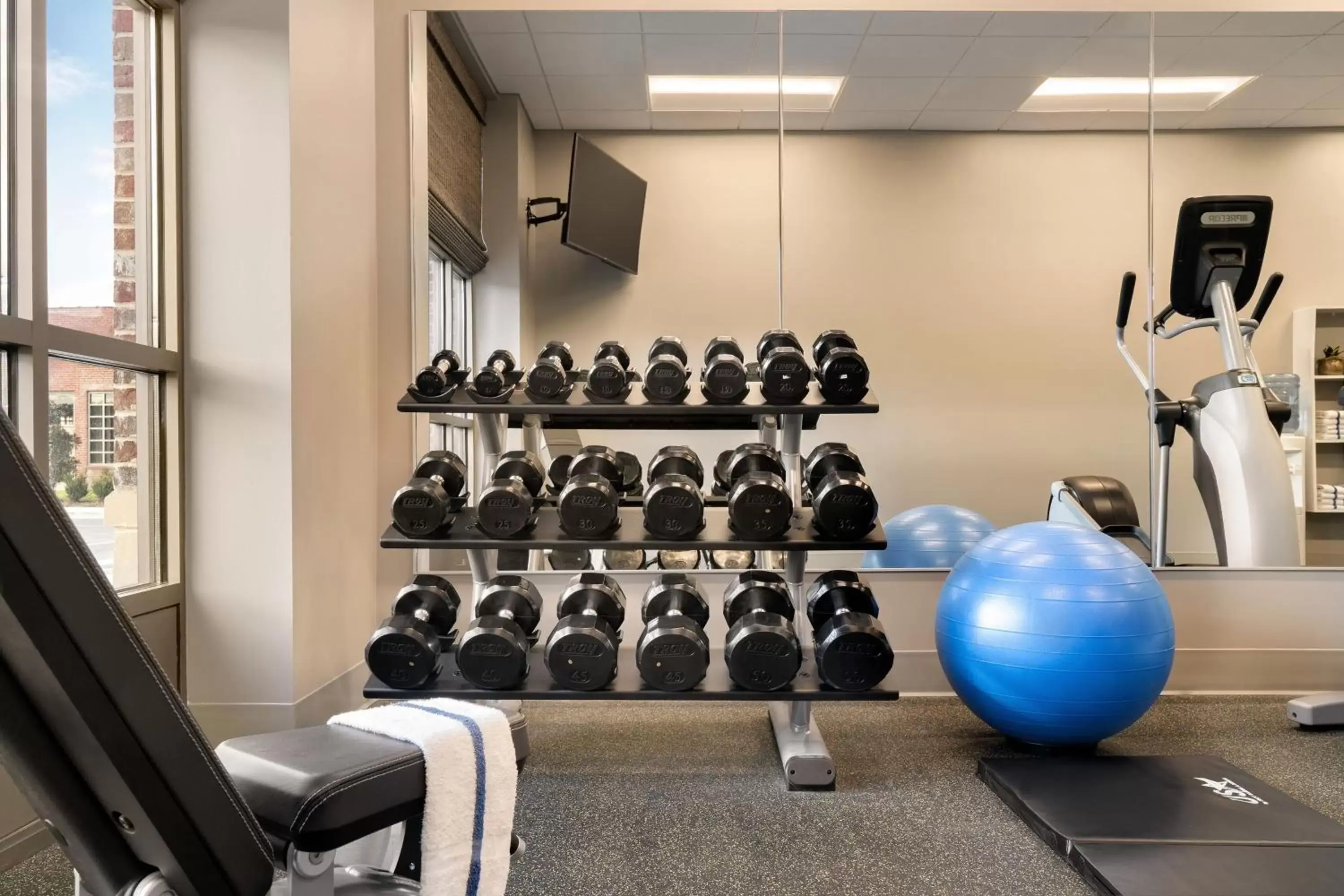 Fitness centre/facilities, Fitness Center/Facilities in Cotton House, Cleveland, a Tribute Portfolio Hotel