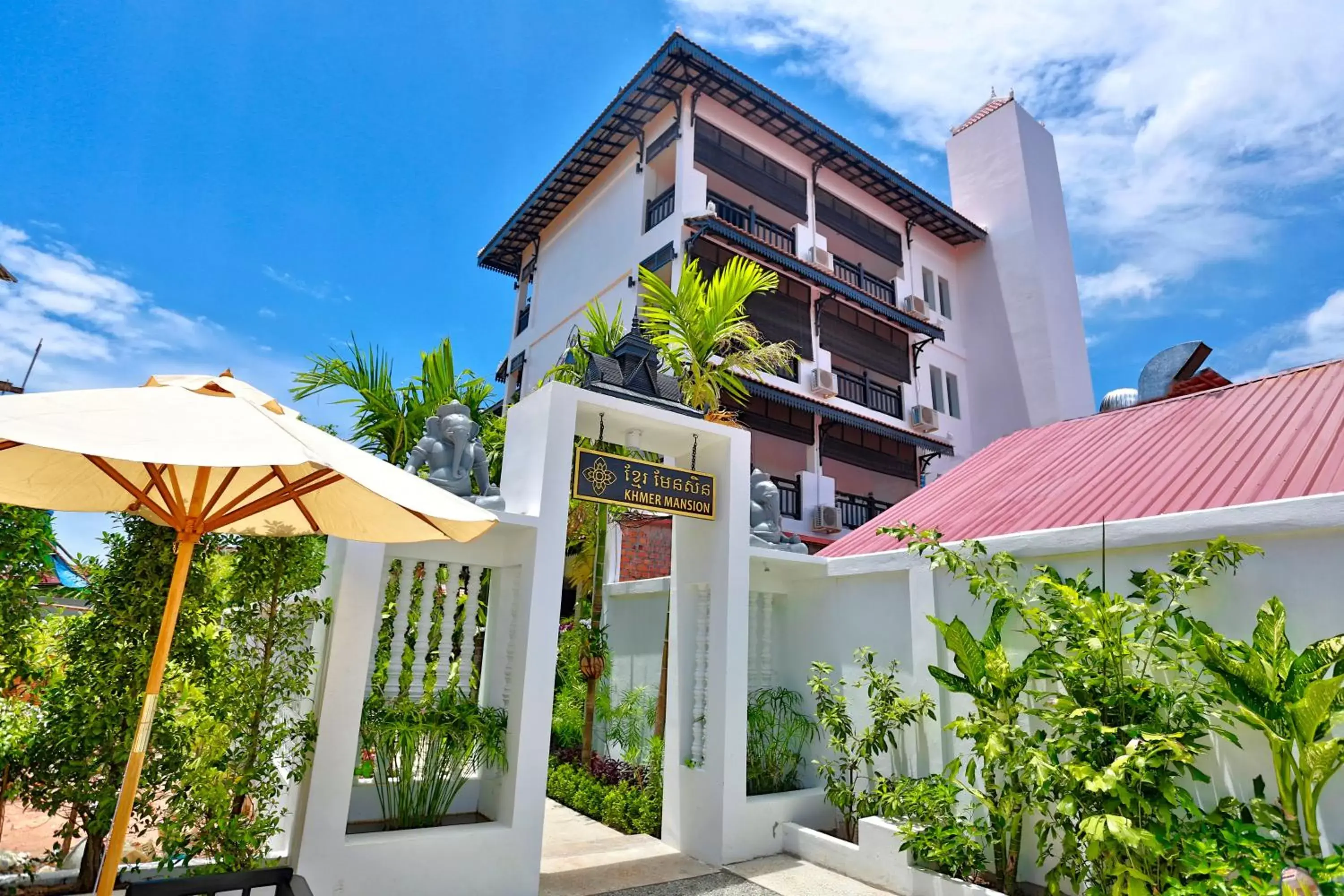 Facade/entrance, Property Building in Khmer Mansion Boutique Hotel