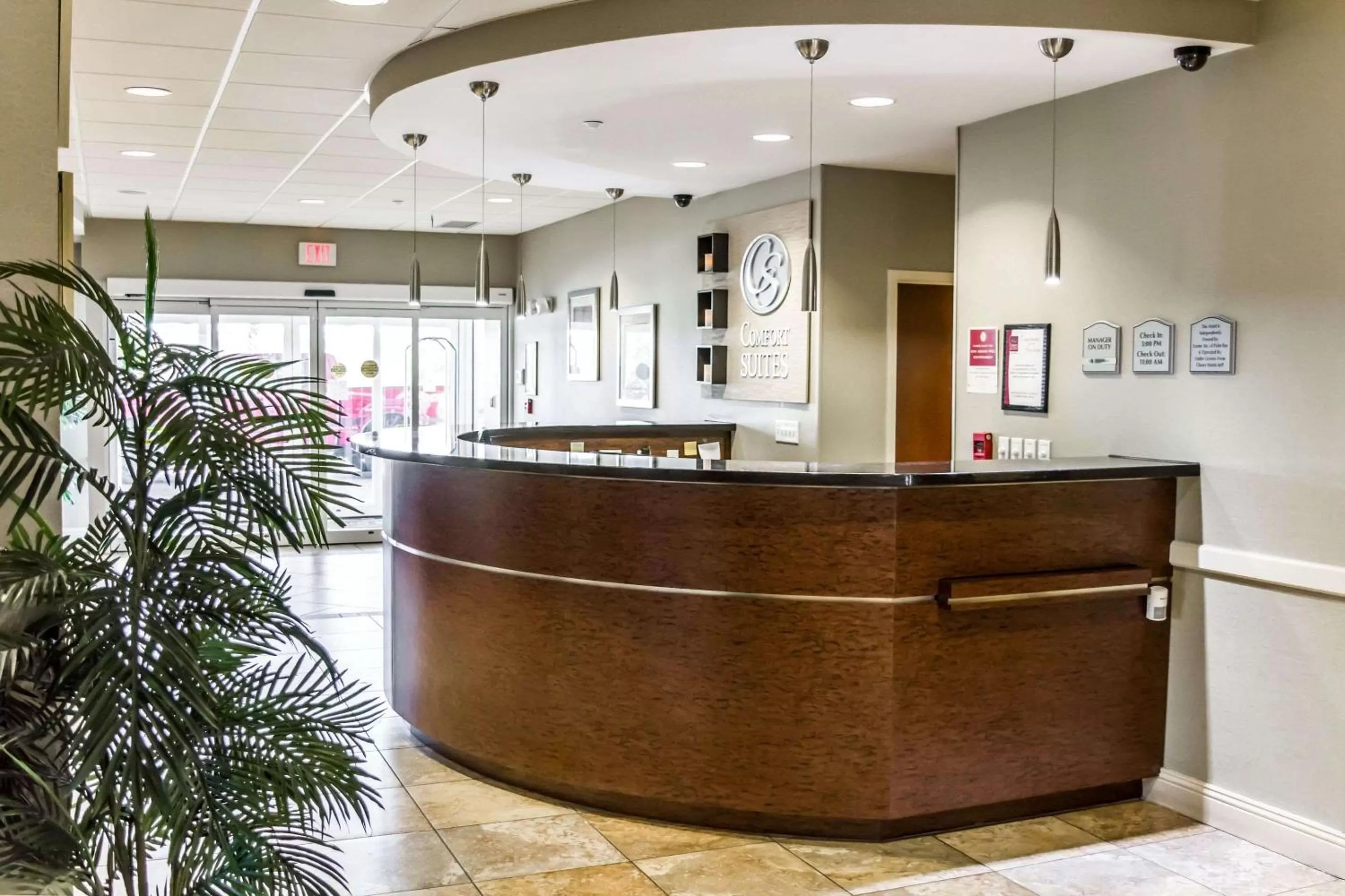 Lobby or reception in Comfort Suites Palm Bay - Melbourne