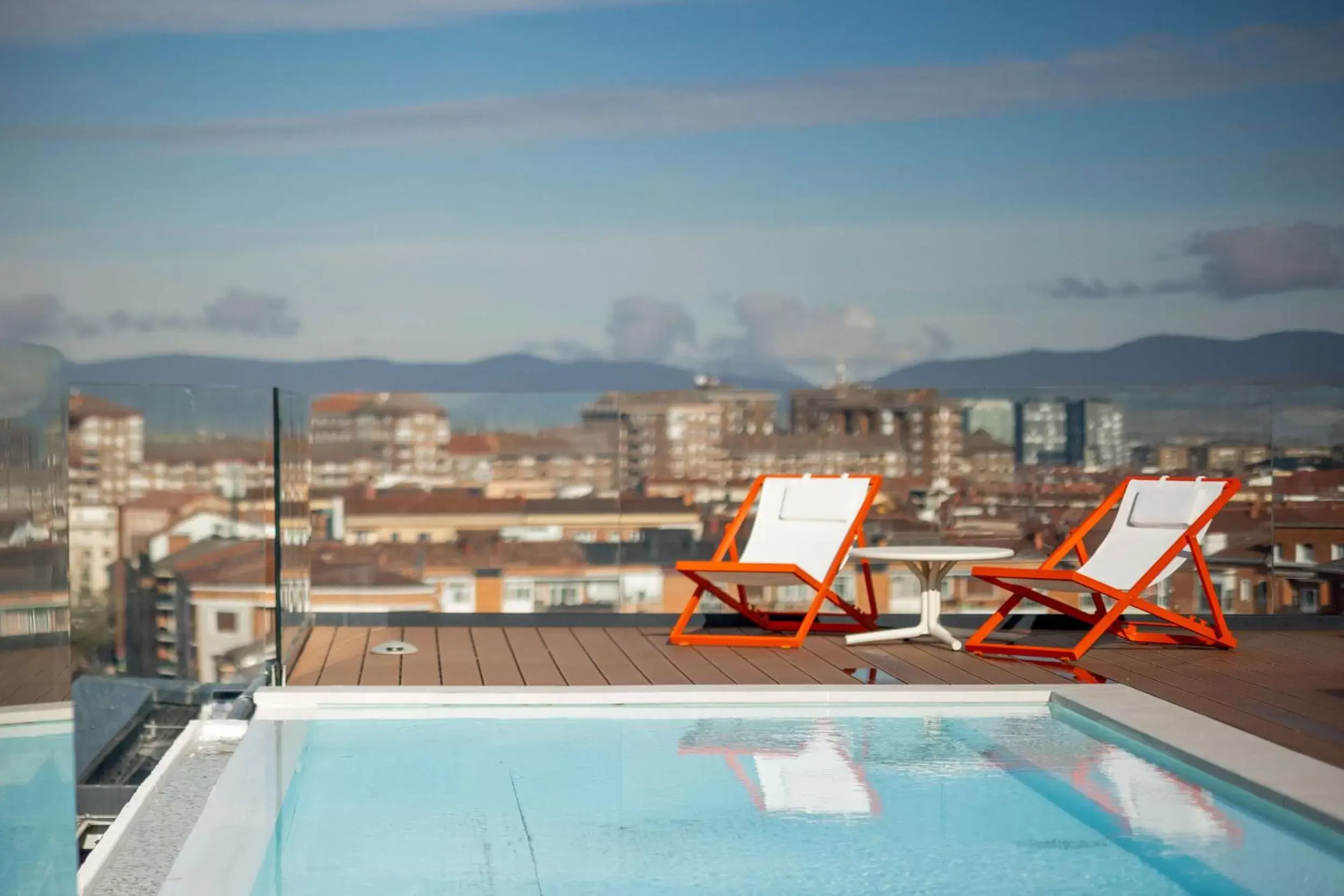 Pool view, Swimming Pool in Kora Green City - Aparthotel Passivhaus