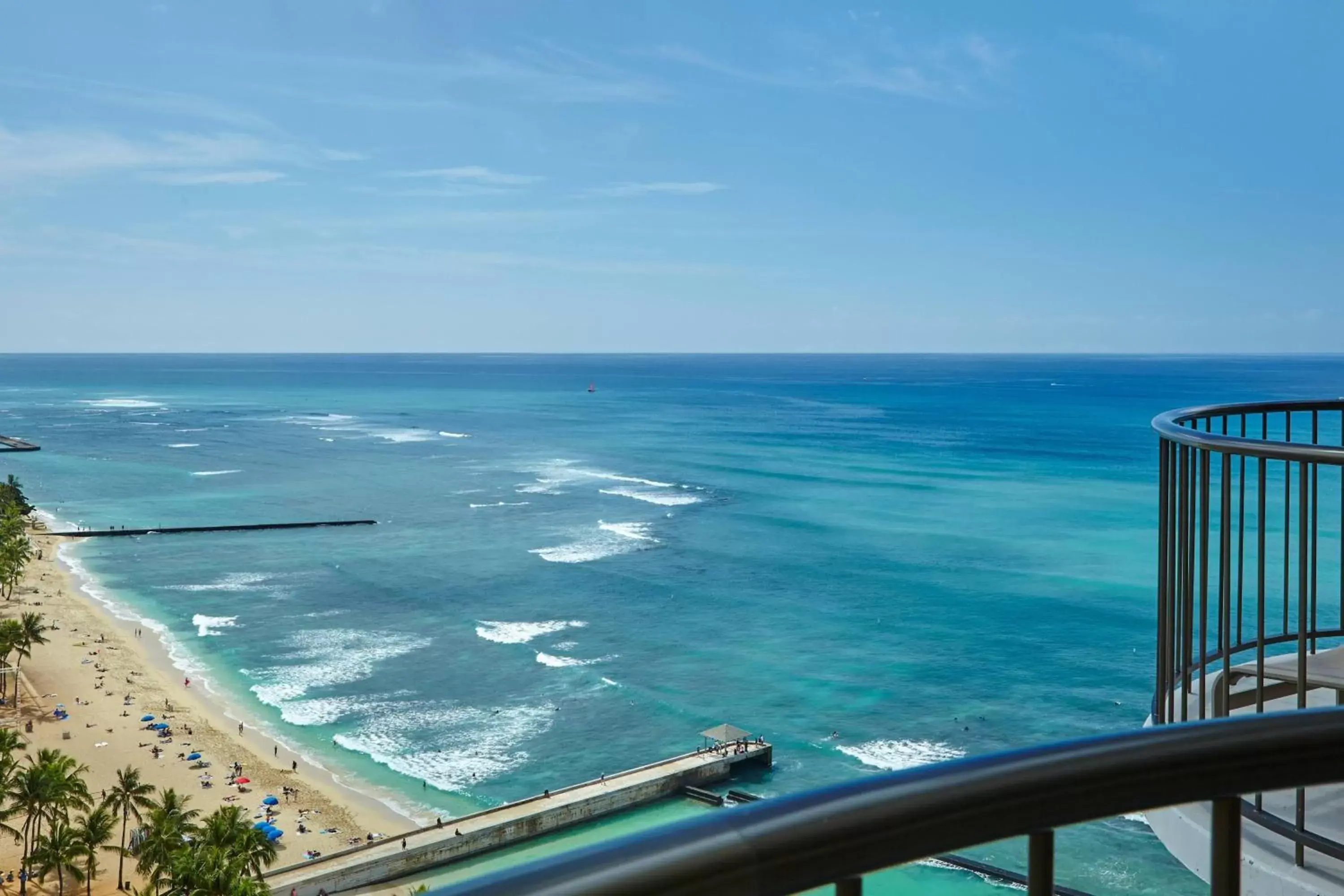 Beach, Sea View in Waikiki Beach Marriott Resort & Spa