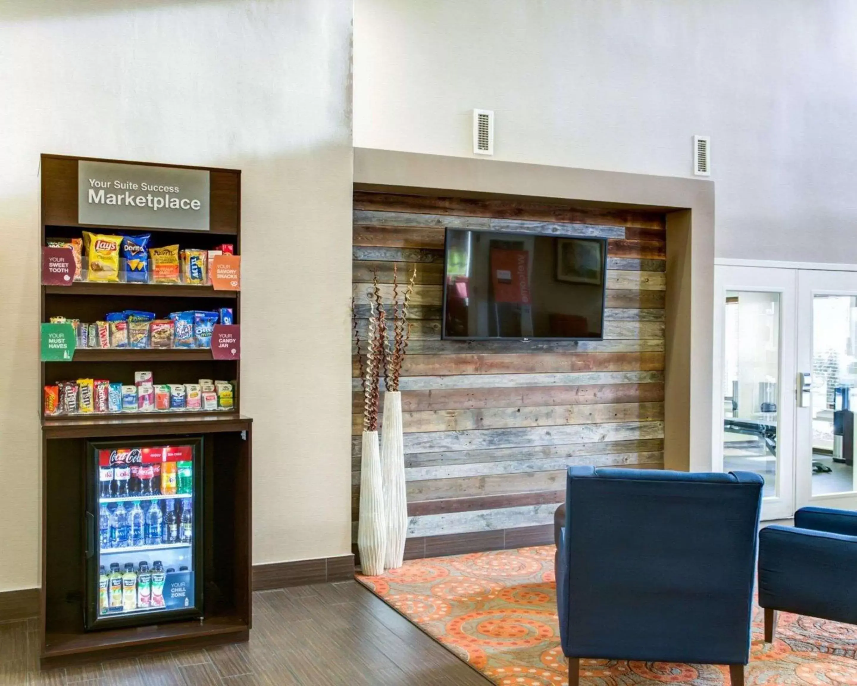 Lobby or reception in Comfort Suites