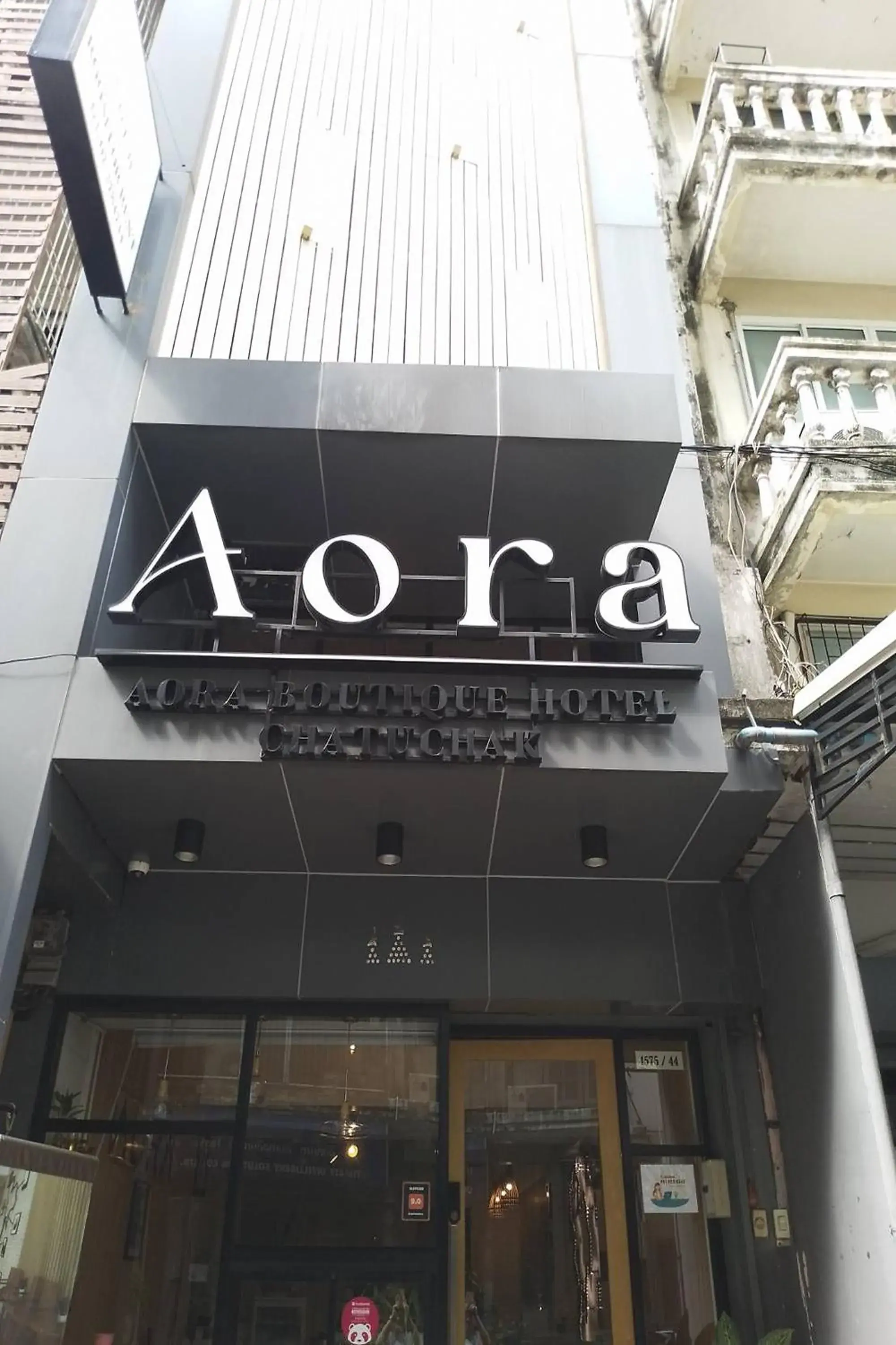 Property building in Aora Boutique Hotel Chatuchak