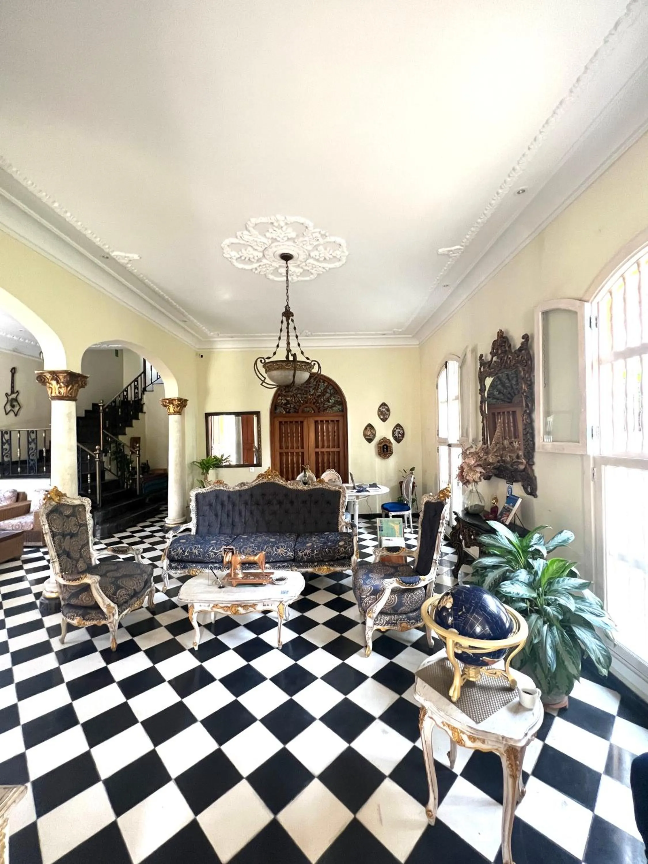 Living room in Hotel Boutique Castillo Ines Maria
