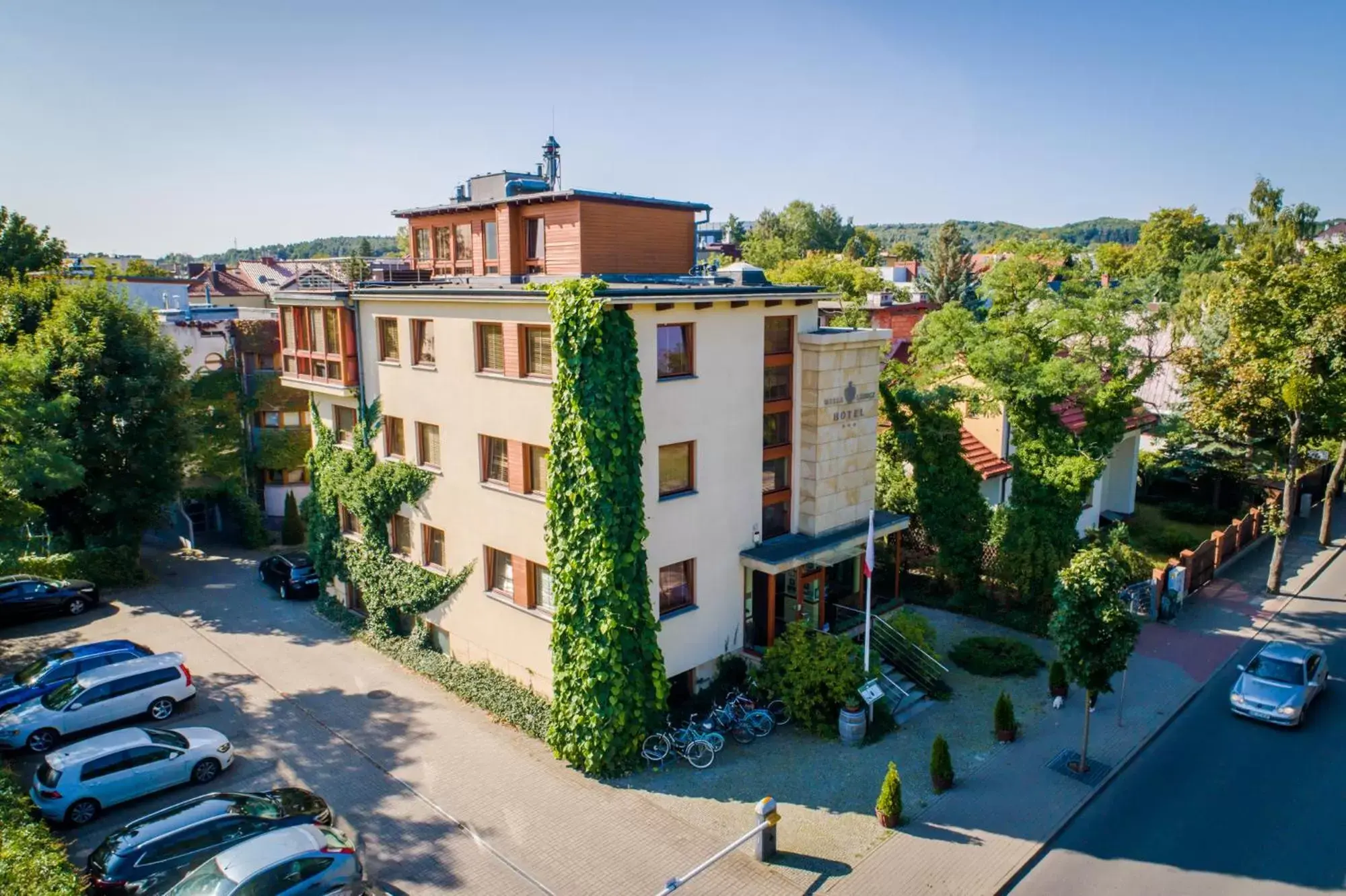 Property building in Hotel Willa Lubicz