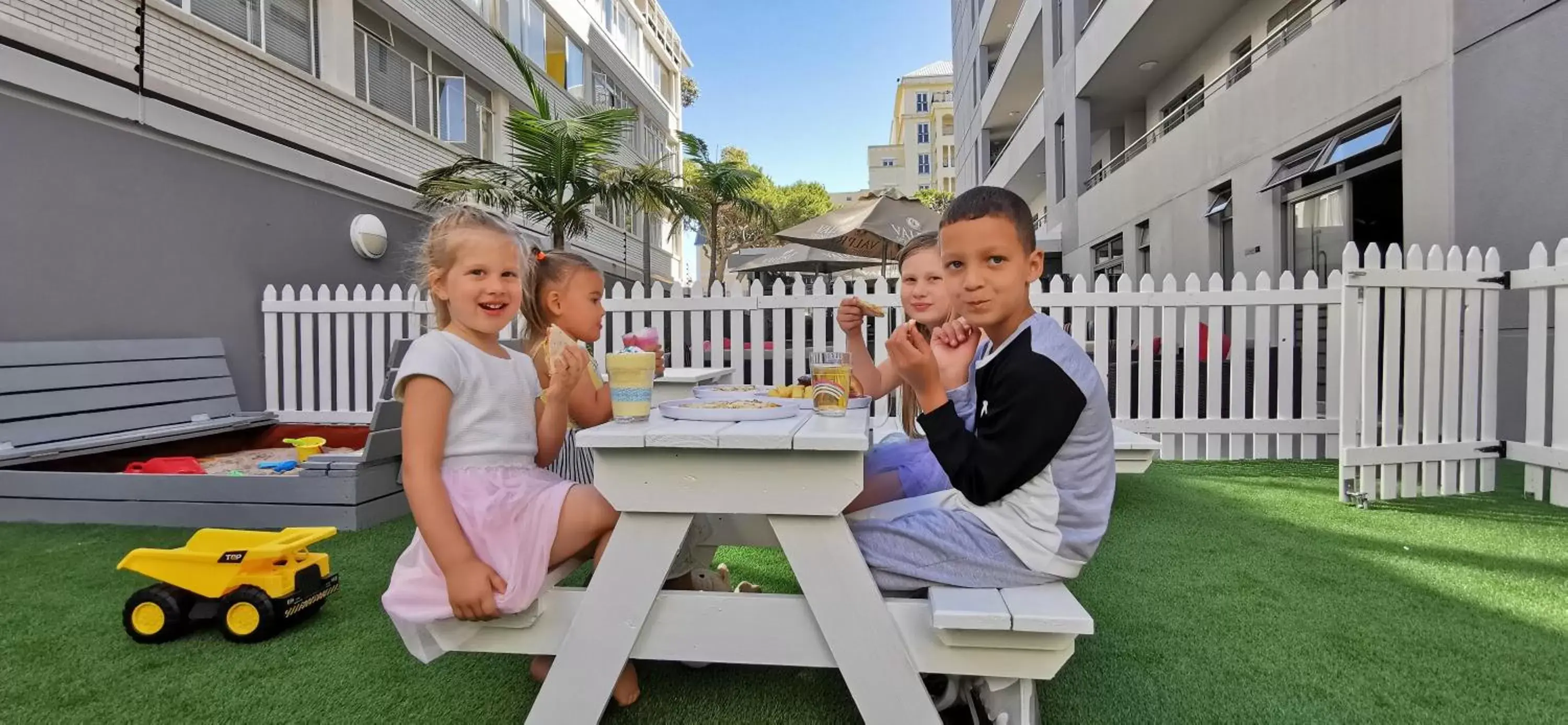 Children play ground in The Hyde All Suite Hotel