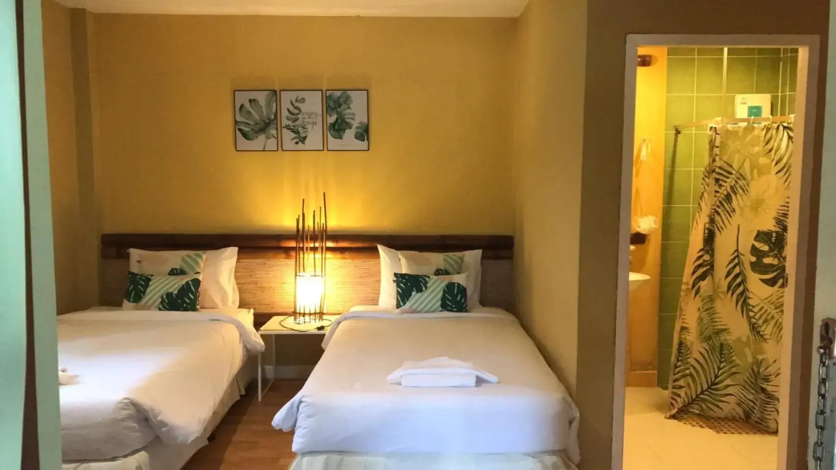 Bed in Naturalpark Resort De Wangthong