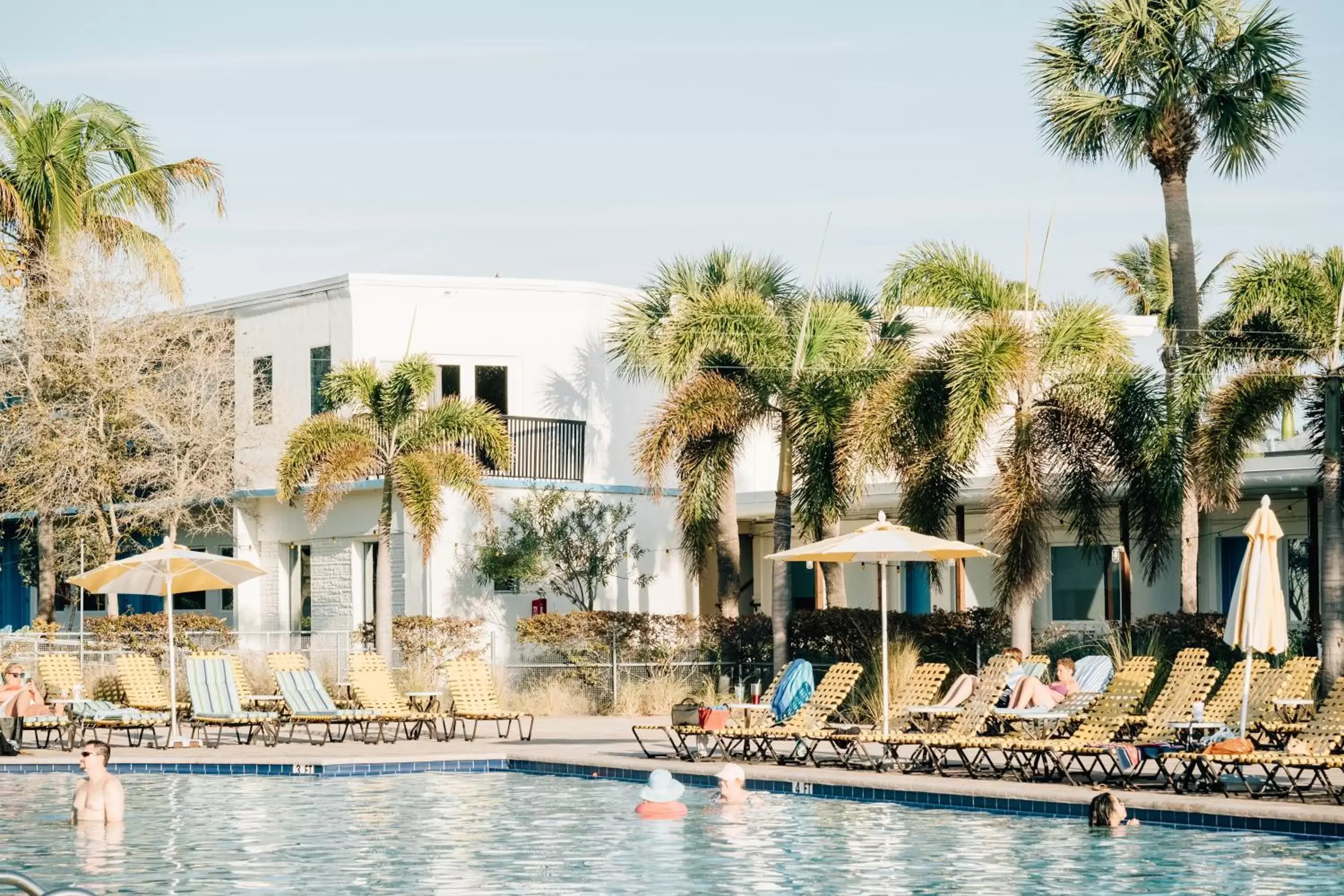 Property building, Swimming Pool in Postcard Inn On The Beach