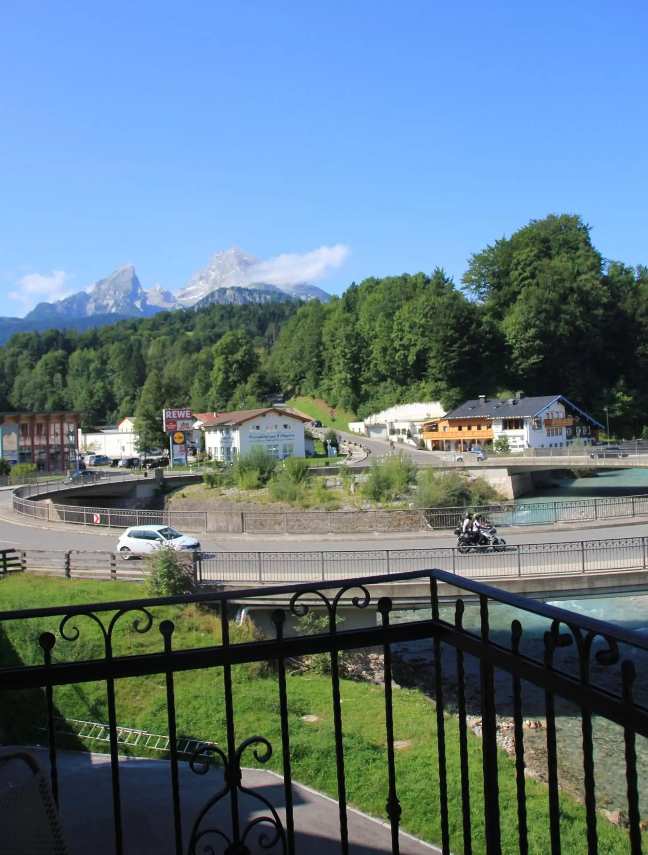 Mountain view in Hotel Schwabenwirt