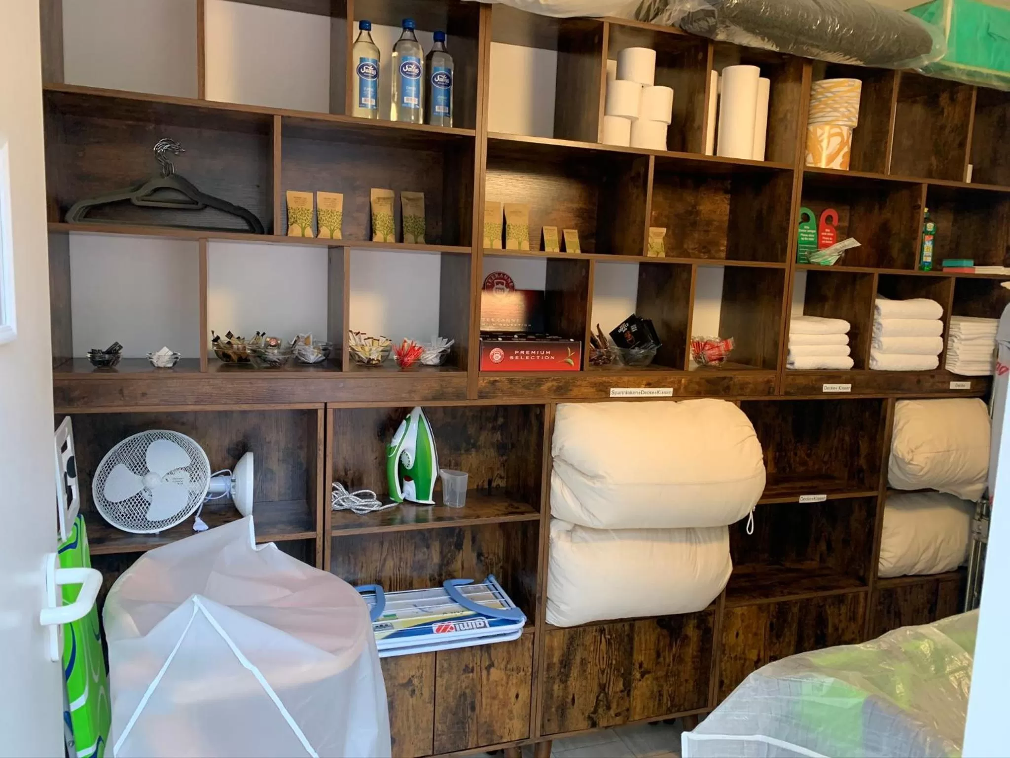 fireplace in Park-Lodge Am Rohrbusch