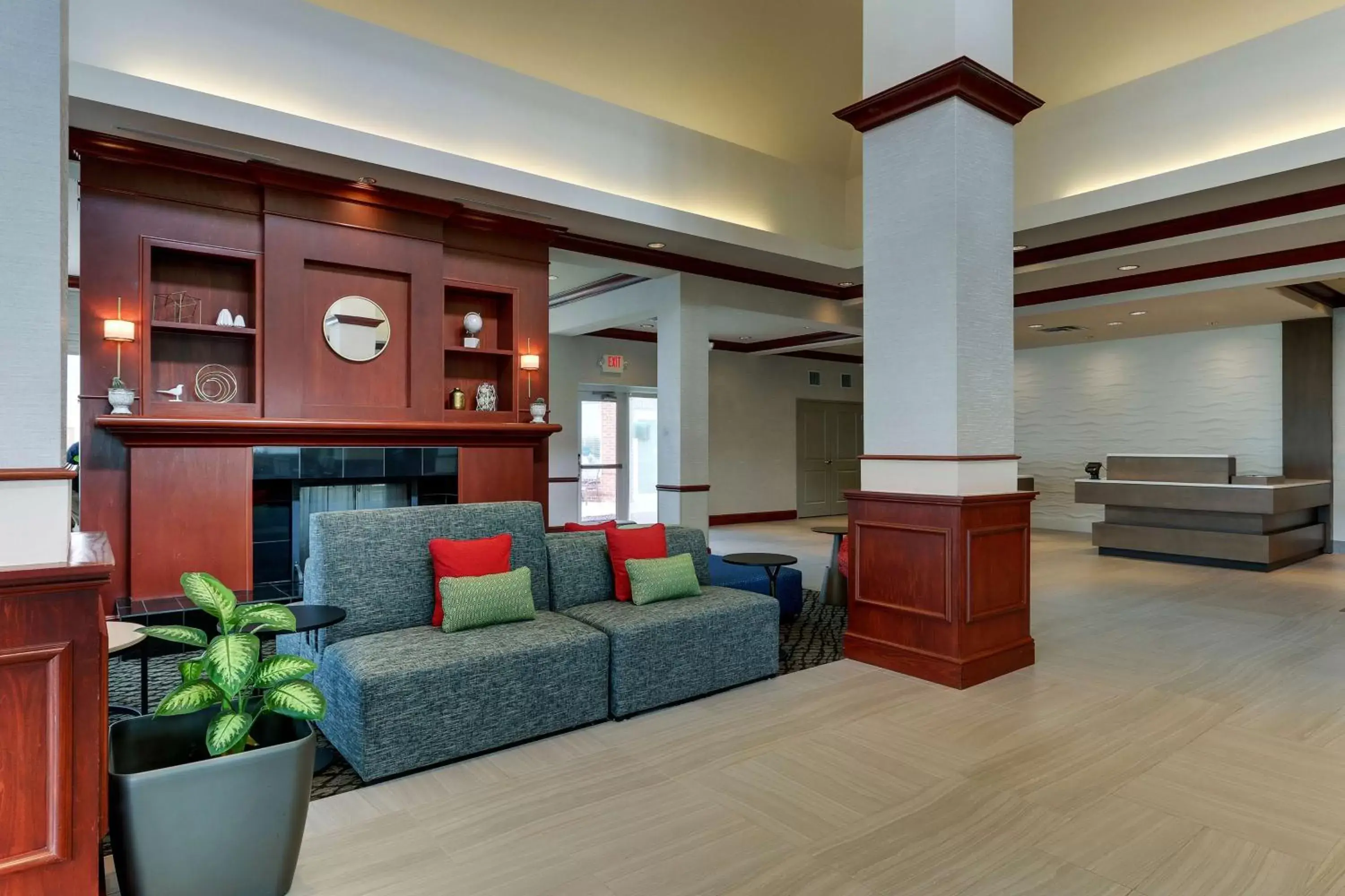 Lobby or reception, Lobby/Reception in Hilton Garden Inn Indianapolis Airport