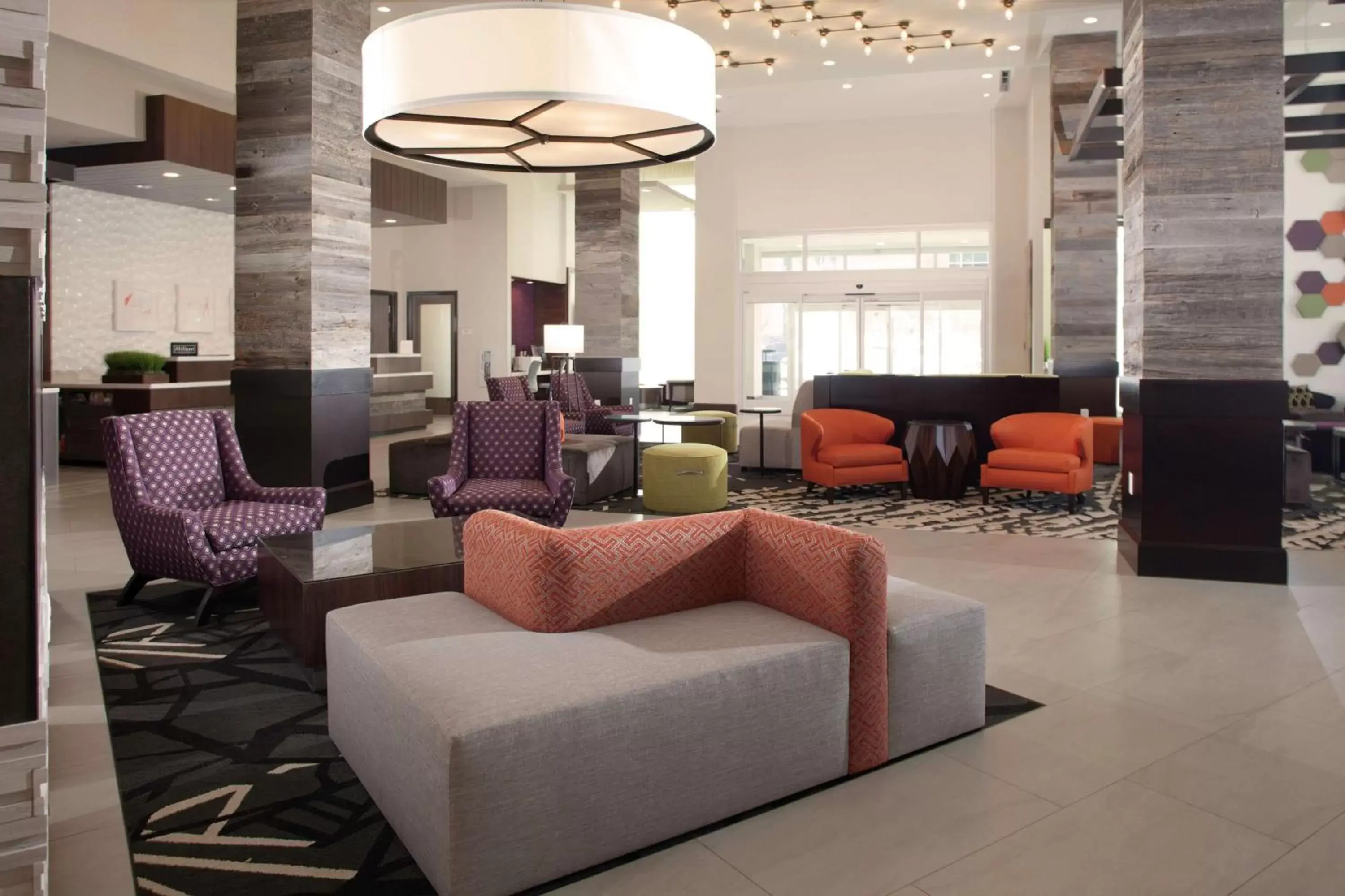 Lobby or reception in Hilton Garden Inn Charlotte Waverly