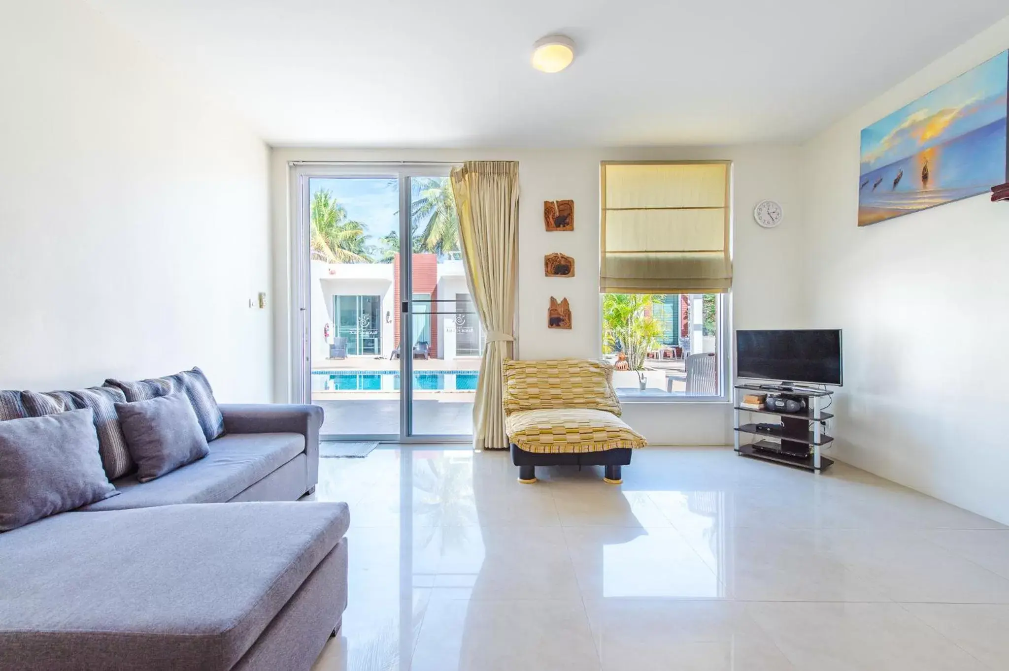 Living room, Seating Area in The Beach Village Resort