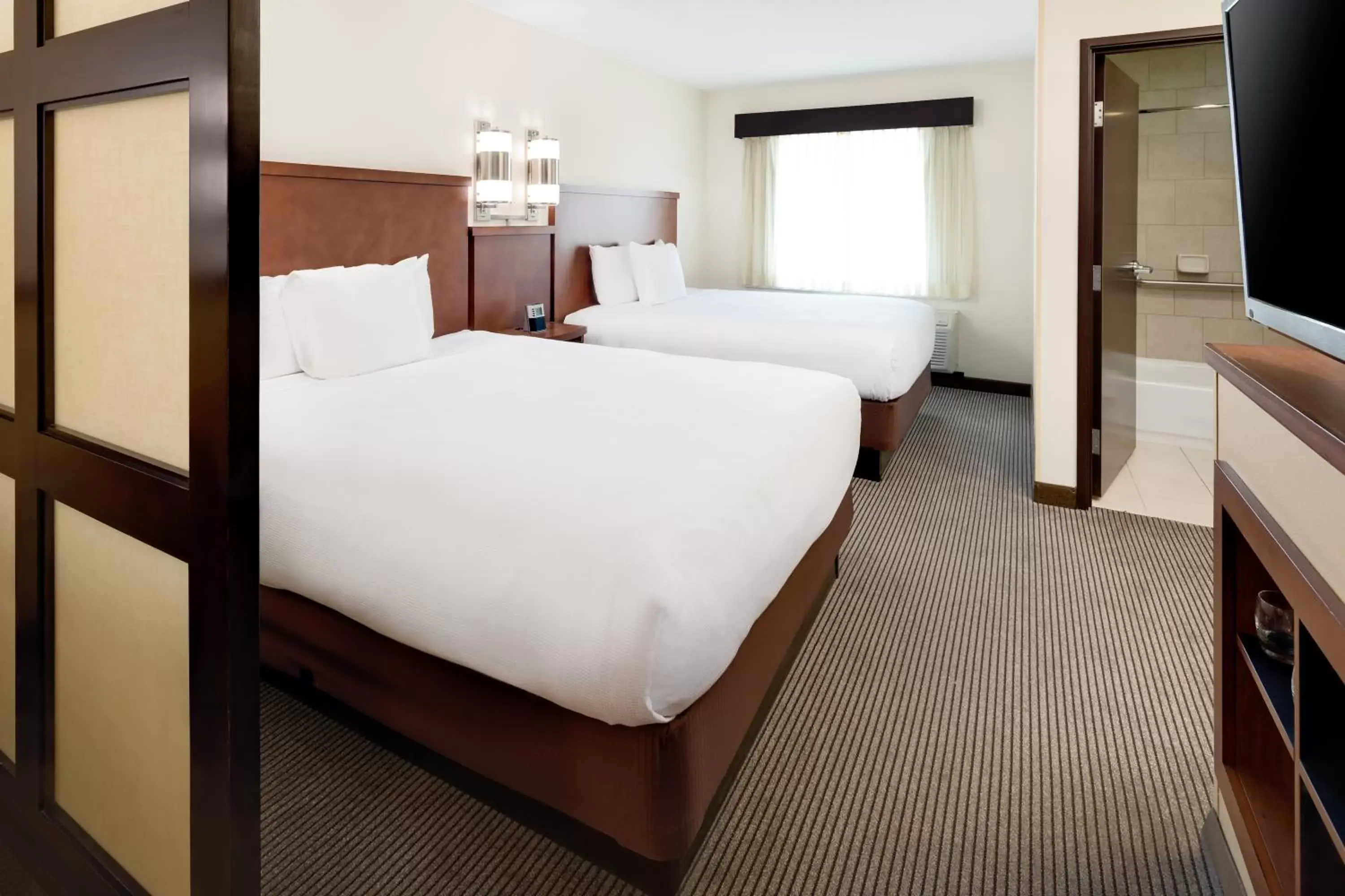 Queen Room with Two Queen Beds and Sofa Bed - High Floor in Hyatt Place South Bend/Mishawaka