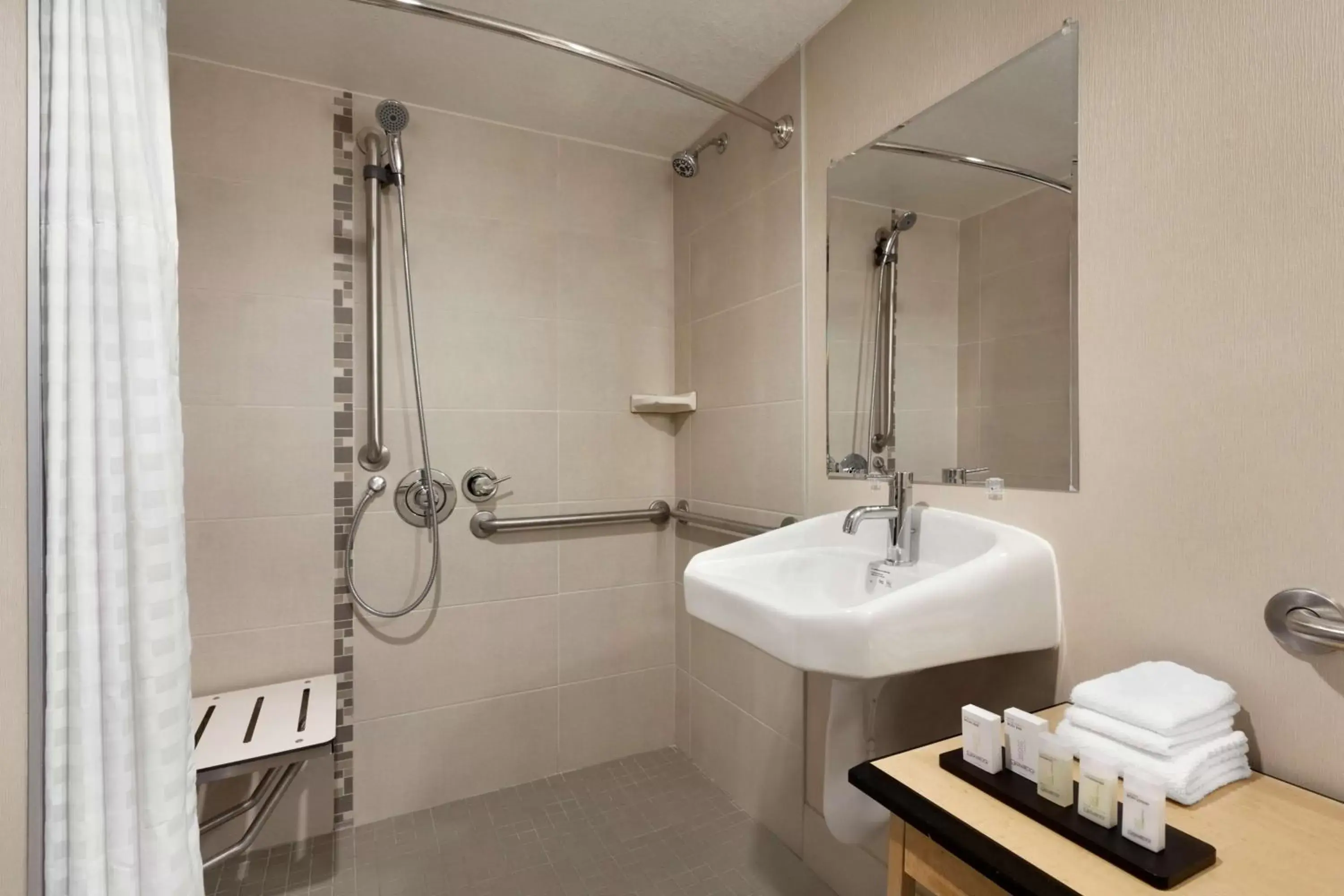 Shower, Bathroom in Embassy Suites by Hilton Convention Center Las Vegas