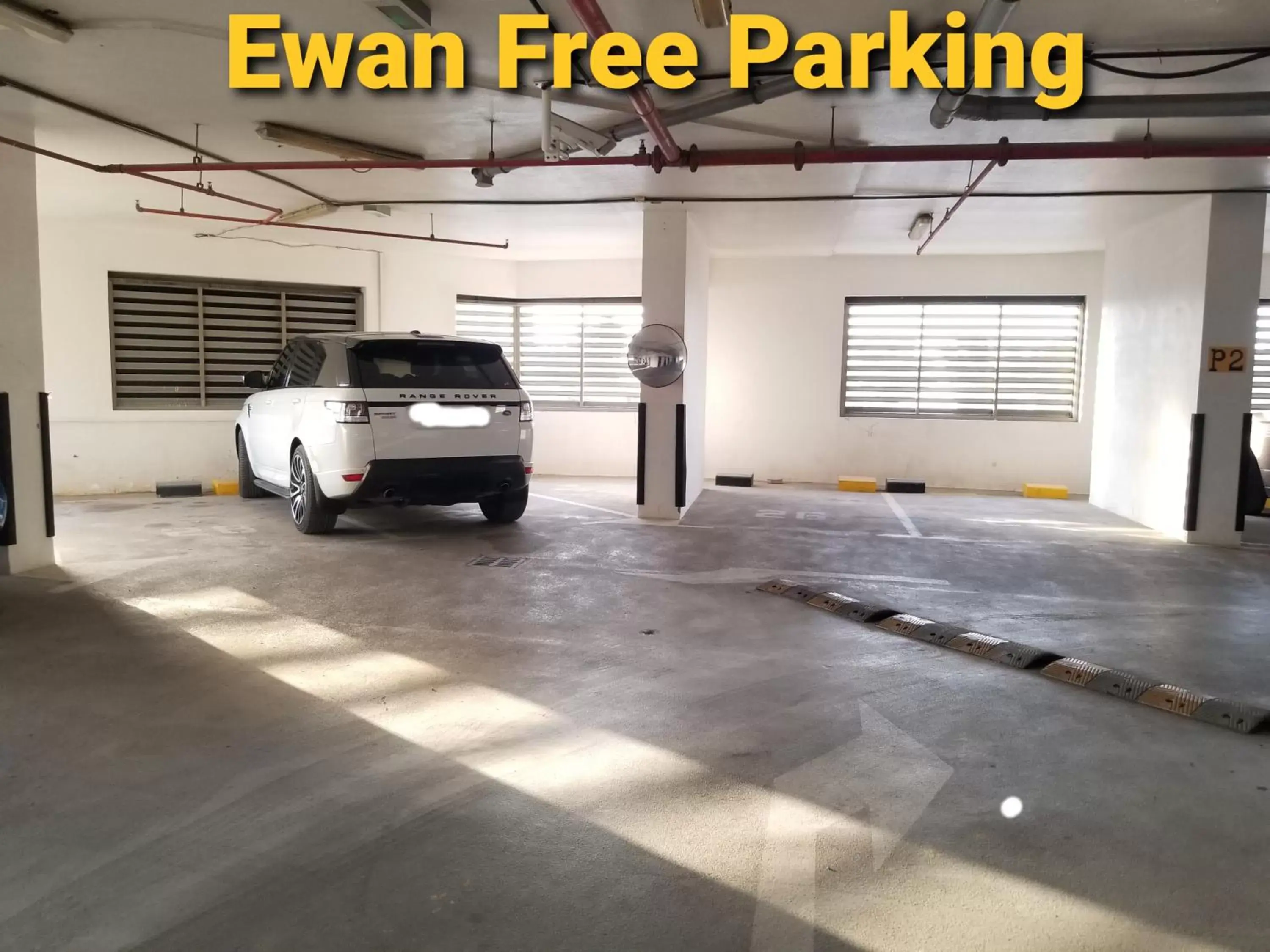 Parking in Ewan Ajman Suites Hotel