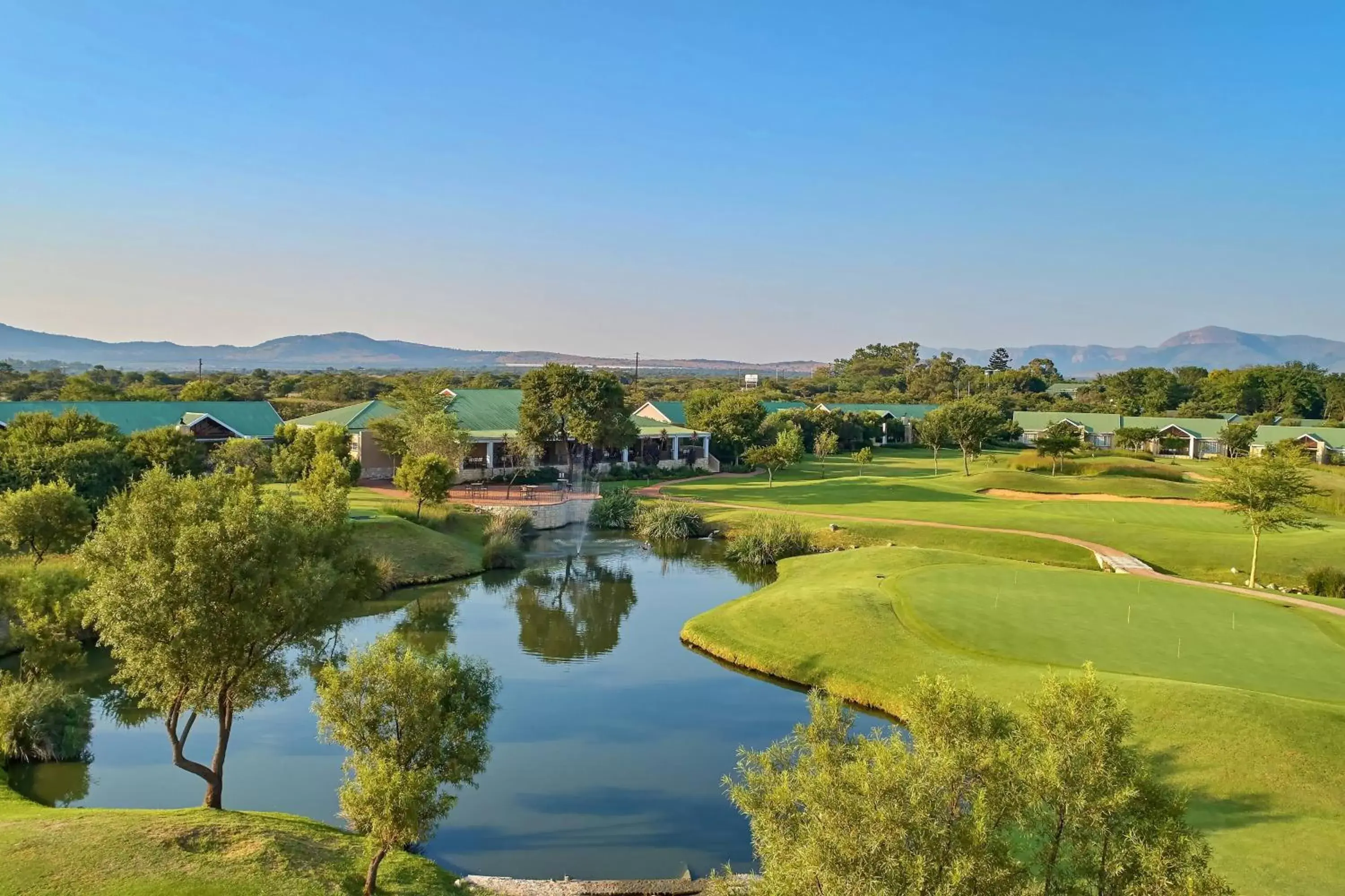 Golfcourse in Protea Hotel by Marriott Polokwane Ranch Resort