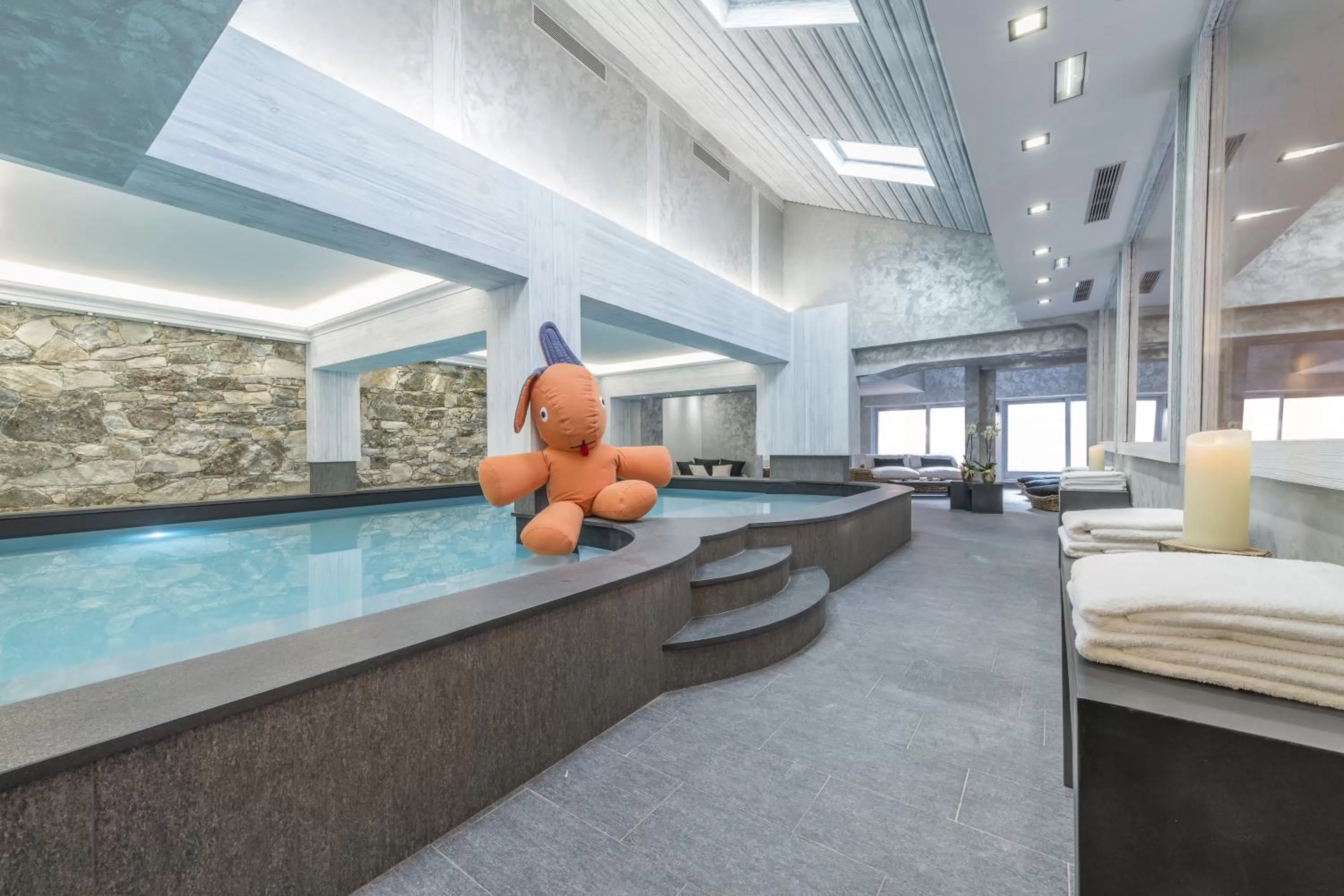 Swimming pool in Hotel La Chaudanne