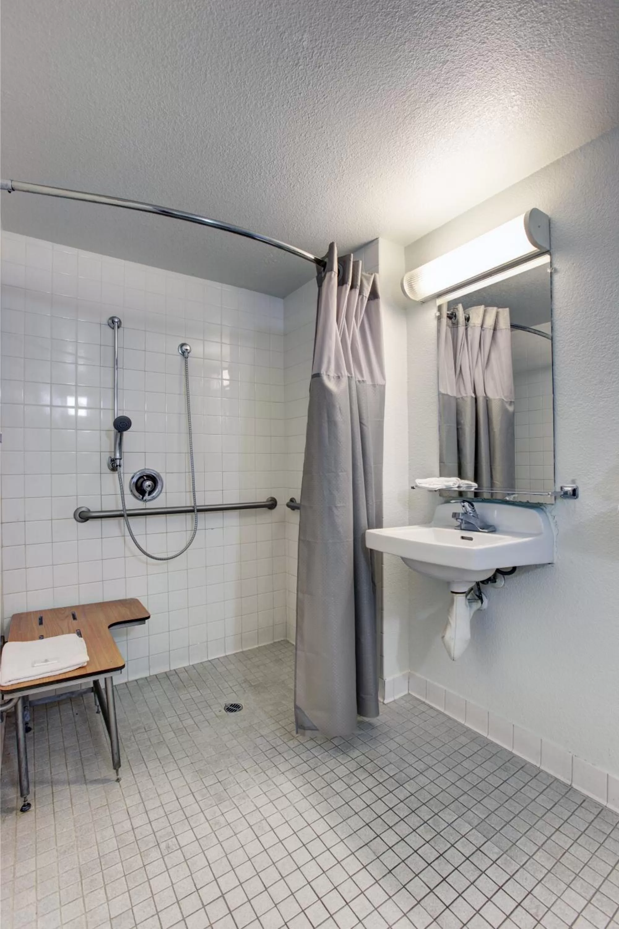 Shower in Motel 6-Bellflower, CA - Los Angeles