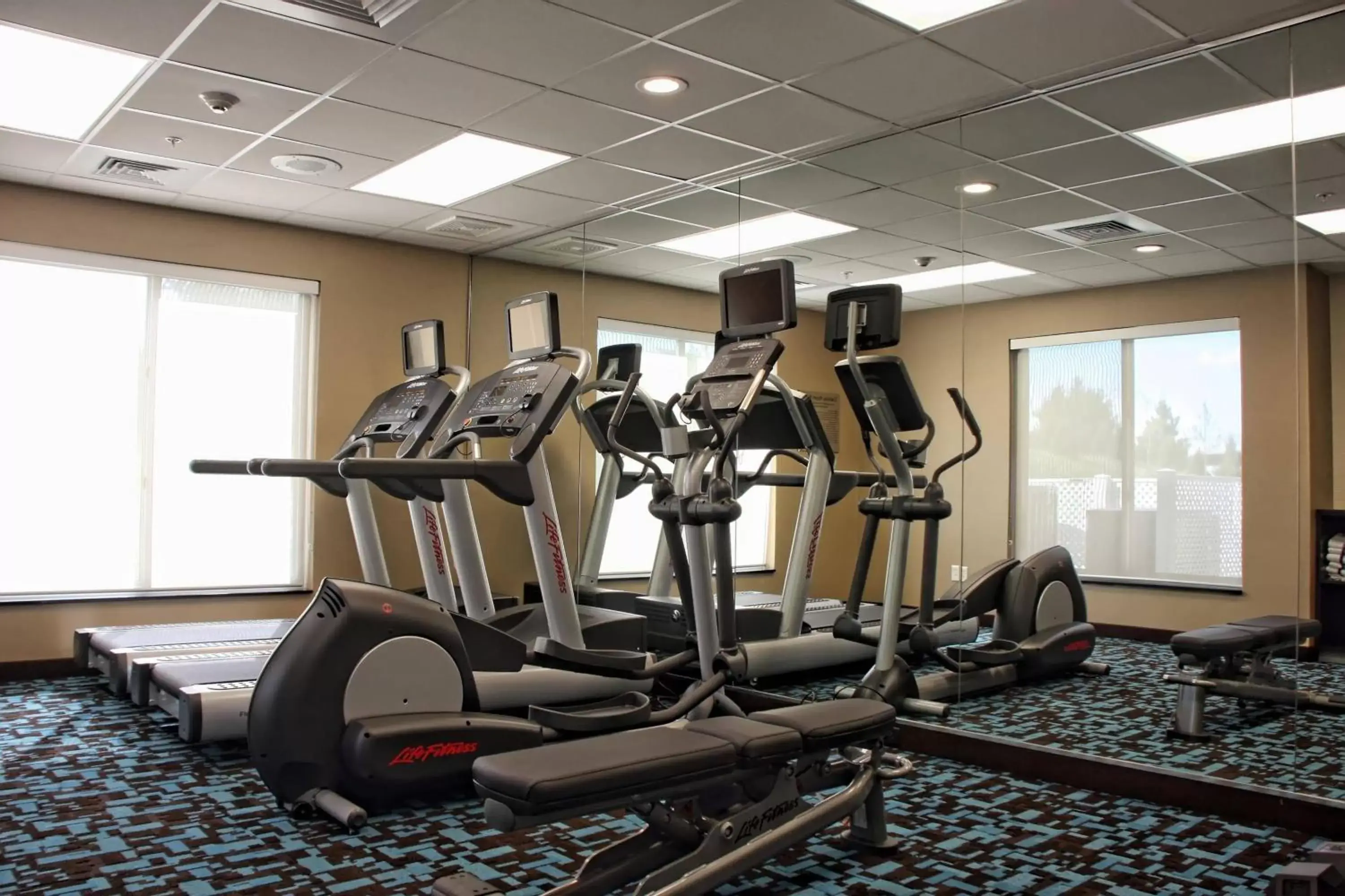 Fitness centre/facilities, Fitness Center/Facilities in Fairfield Inn & Suites by Marriott Reading Wyomissing