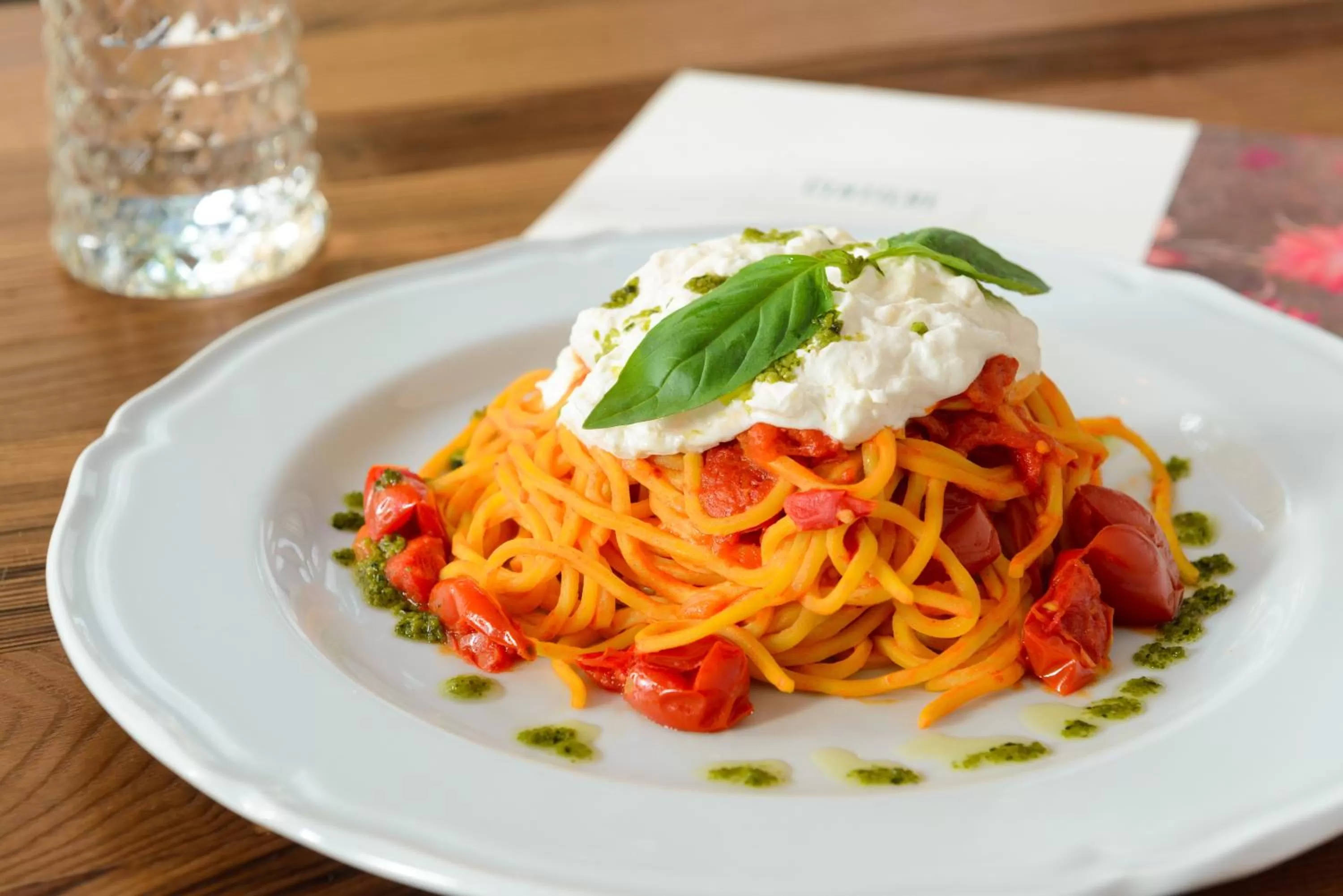 Food close-up in Windsor Hotel Milano