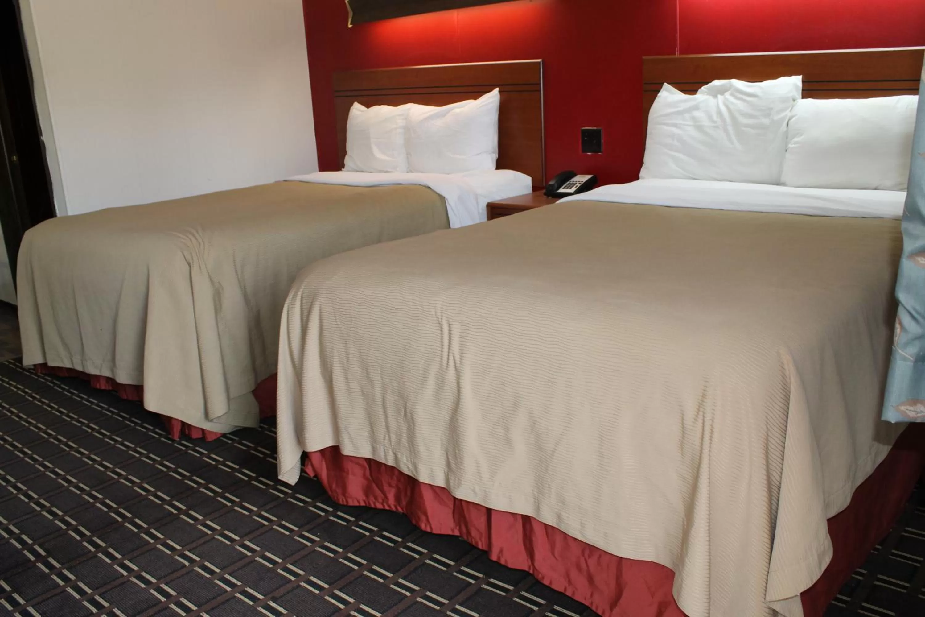 Bed in Motel Reedsburg