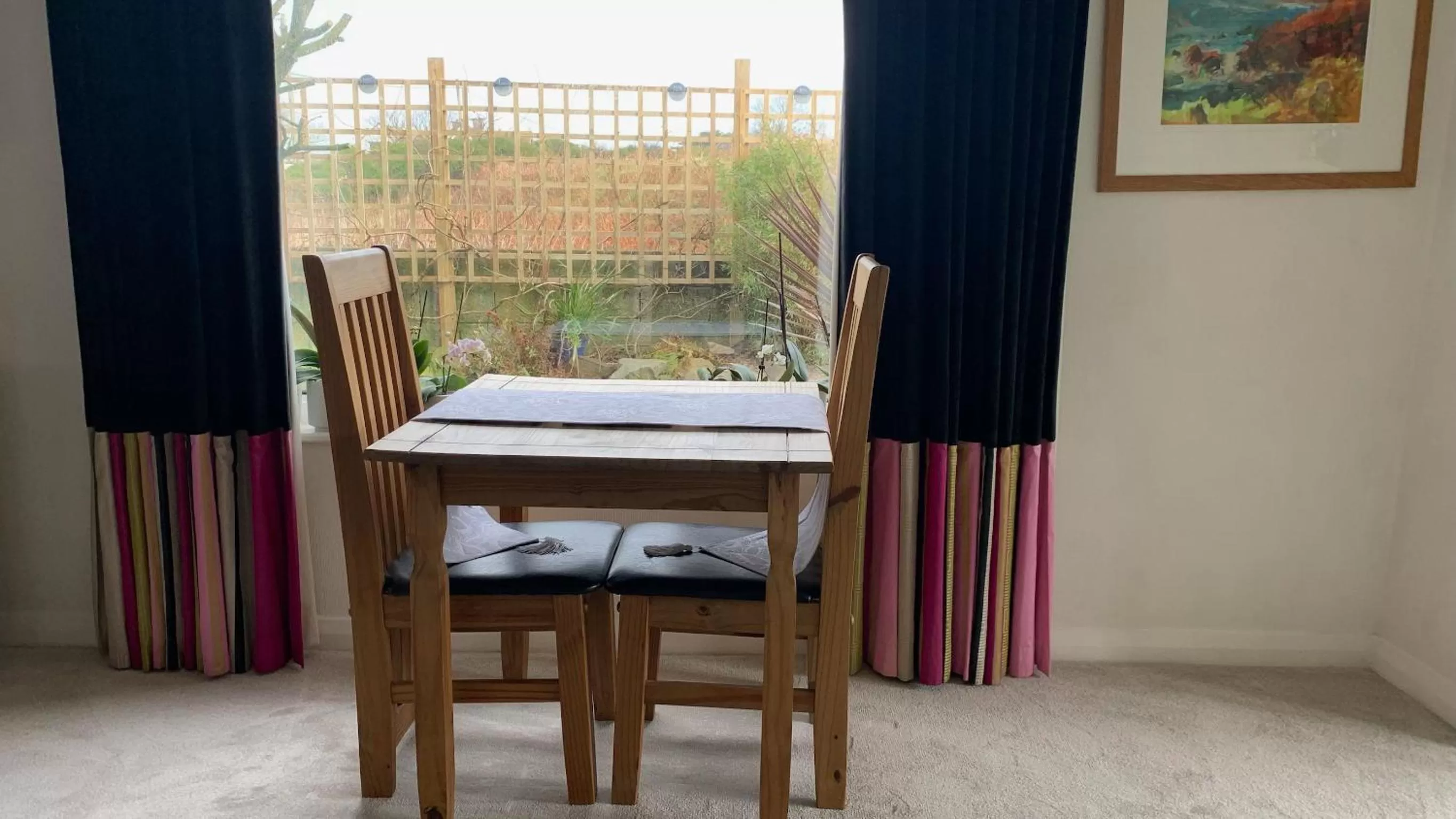 Dining area in Ramsey House - Luxury Licensed B&B - Parking and Guest Lounge