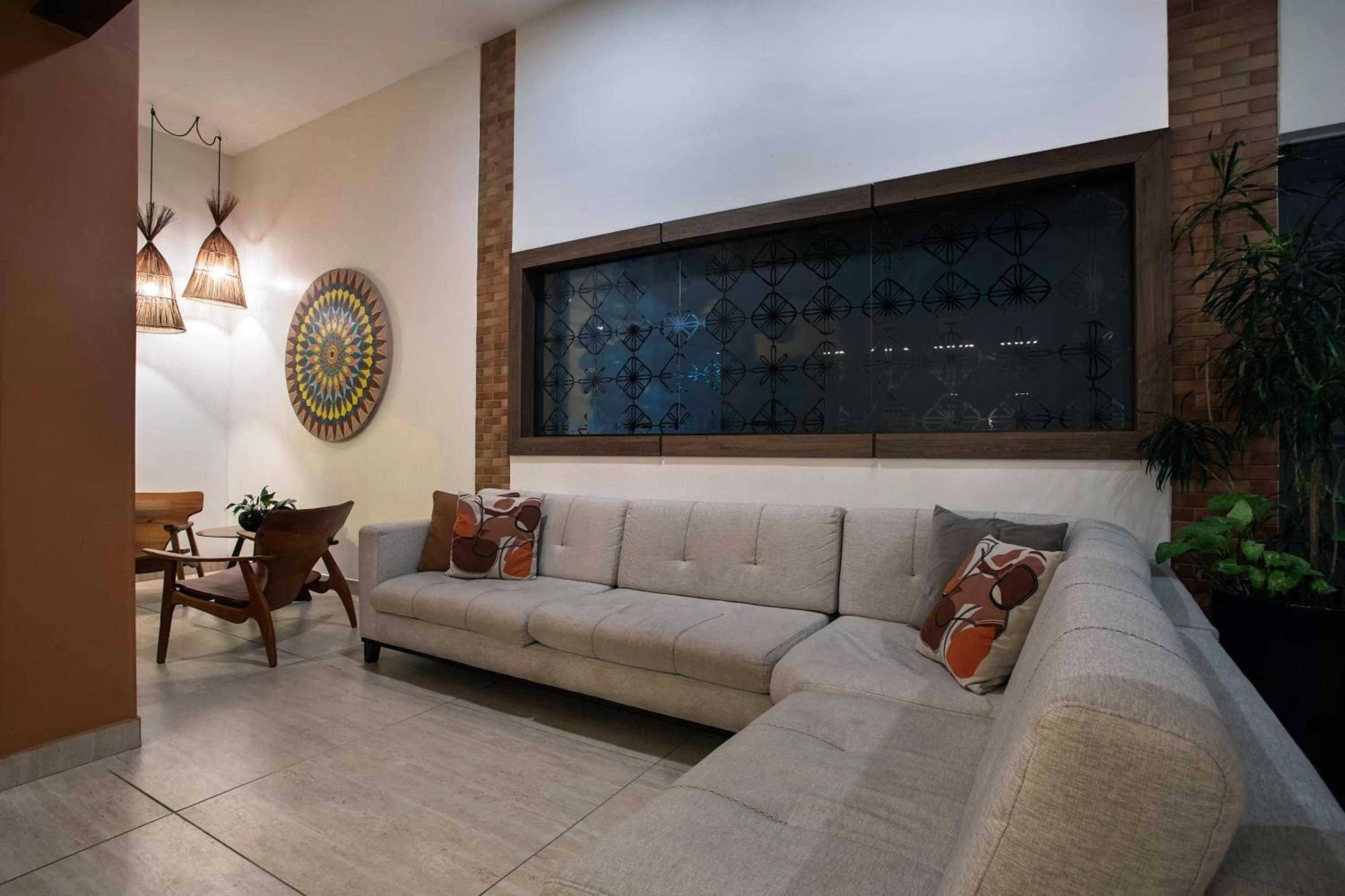 Lobby or reception in Slim Pajuçara by Tropicalis