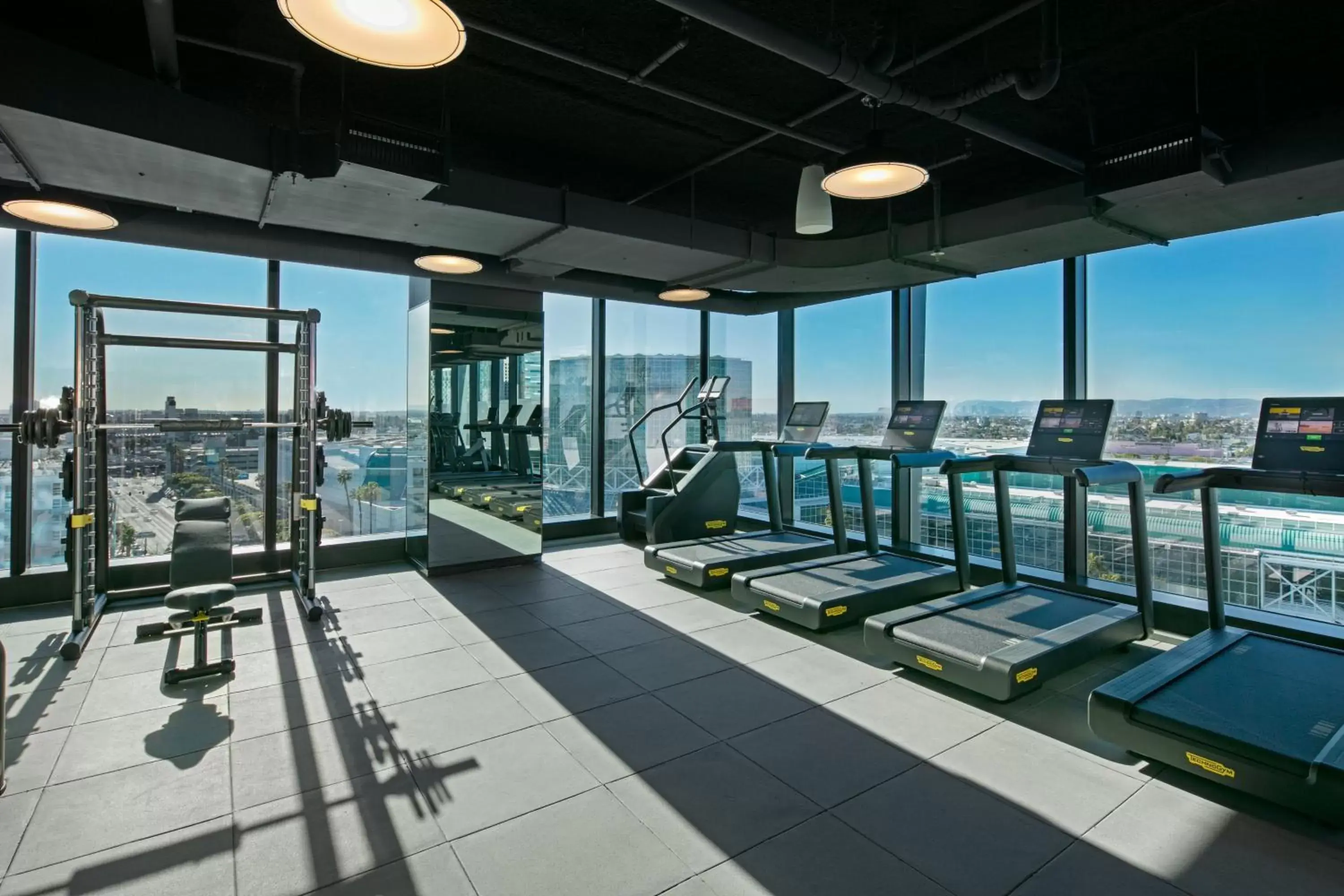 Fitness centre/facilities in AC Hotel by Marriott Downtown Los Angeles