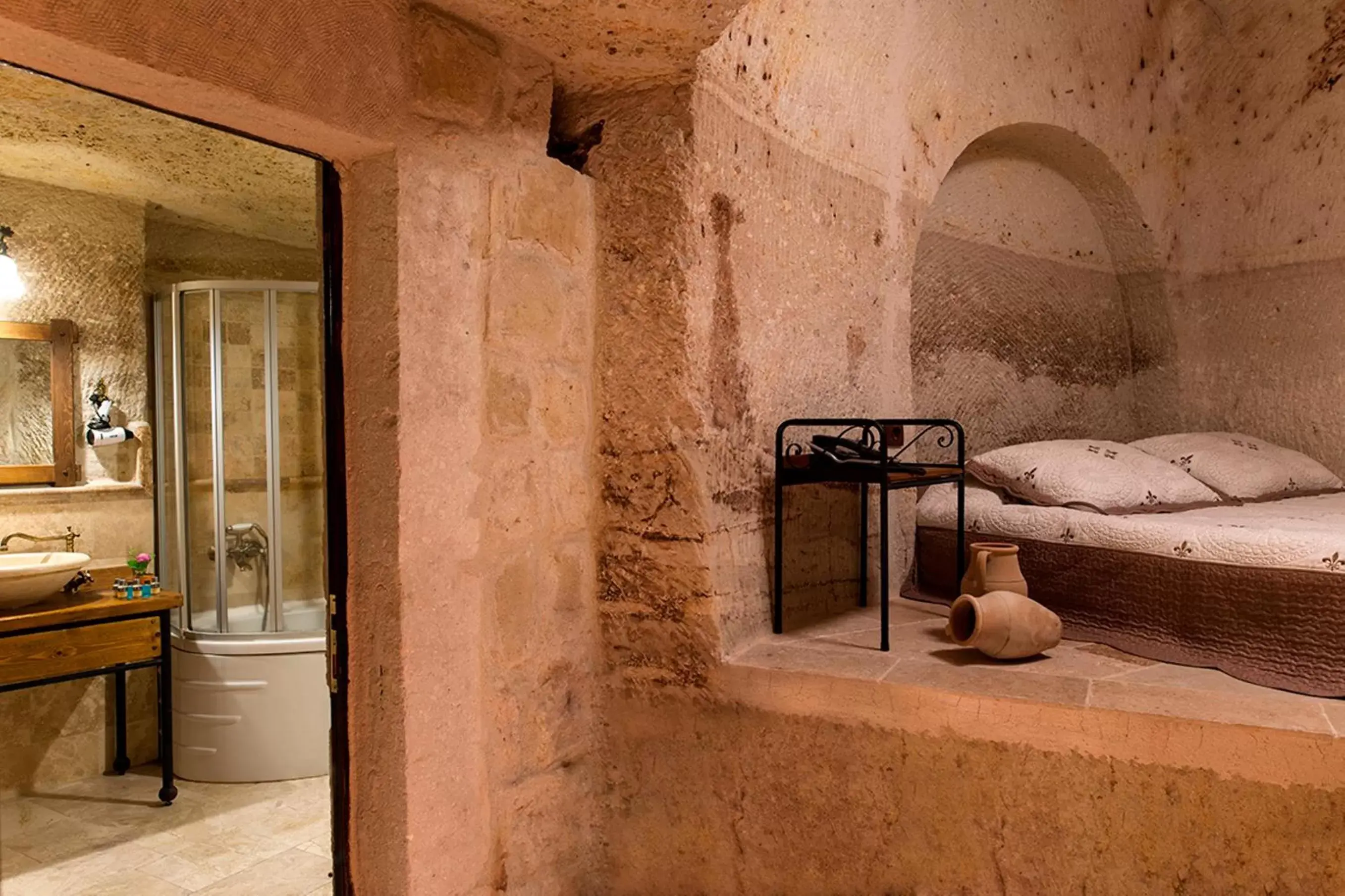 Bathroom in Aydinli Cave Hotel