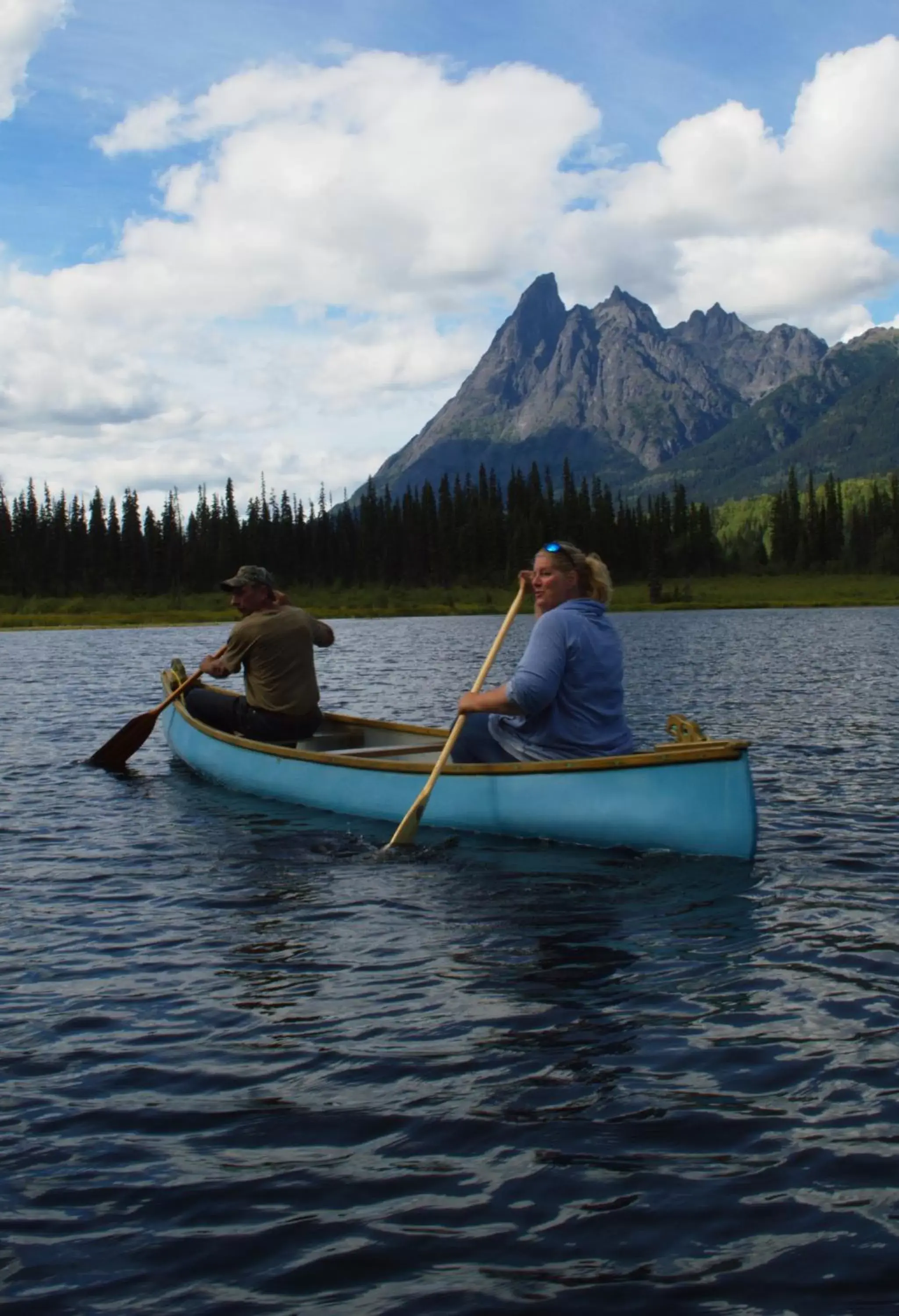 Canoeing in Rocky Ridge Resort-BC