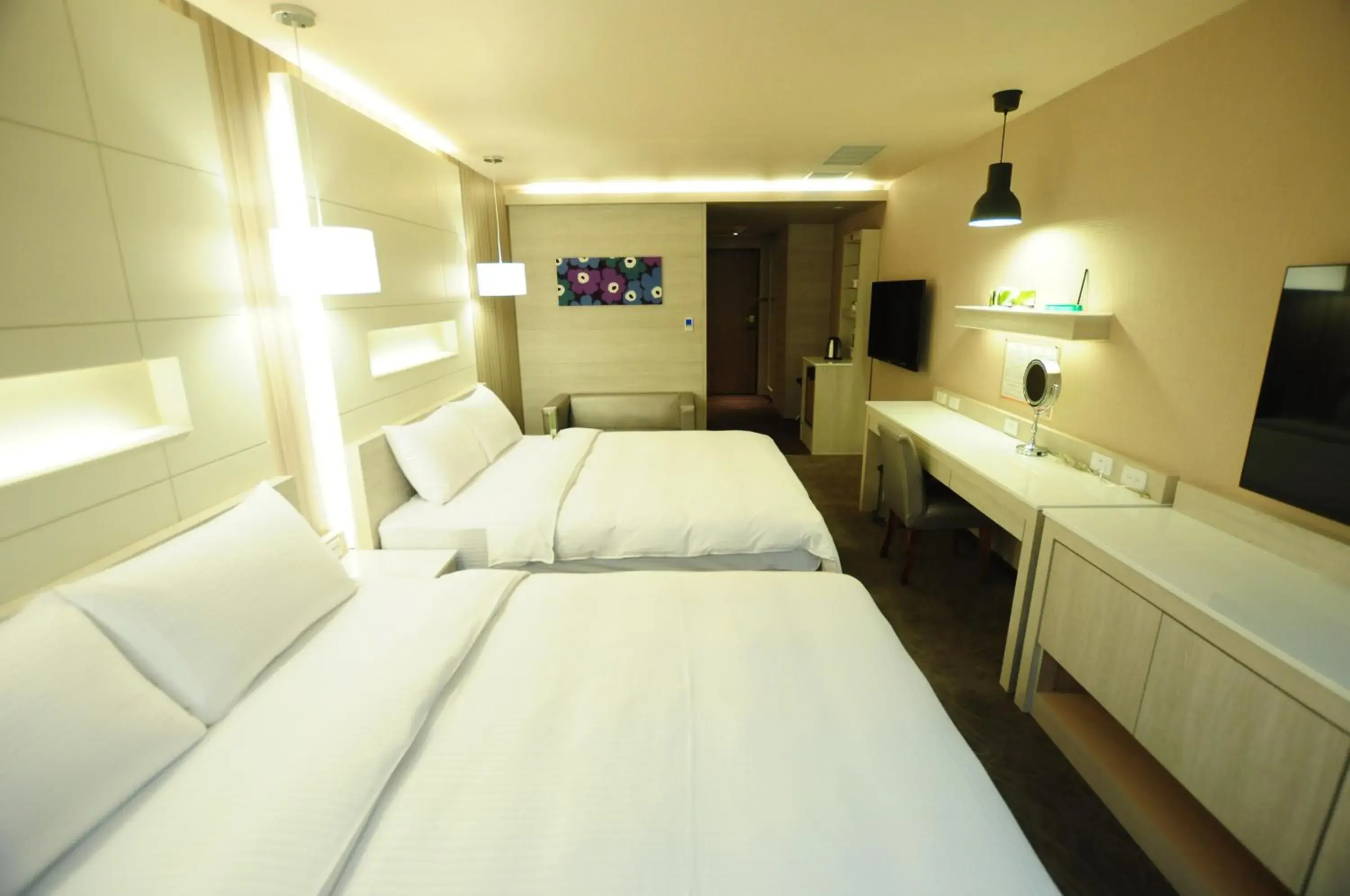 Bedroom, Bed in Kindness Hotel- Zhong Shan Bade