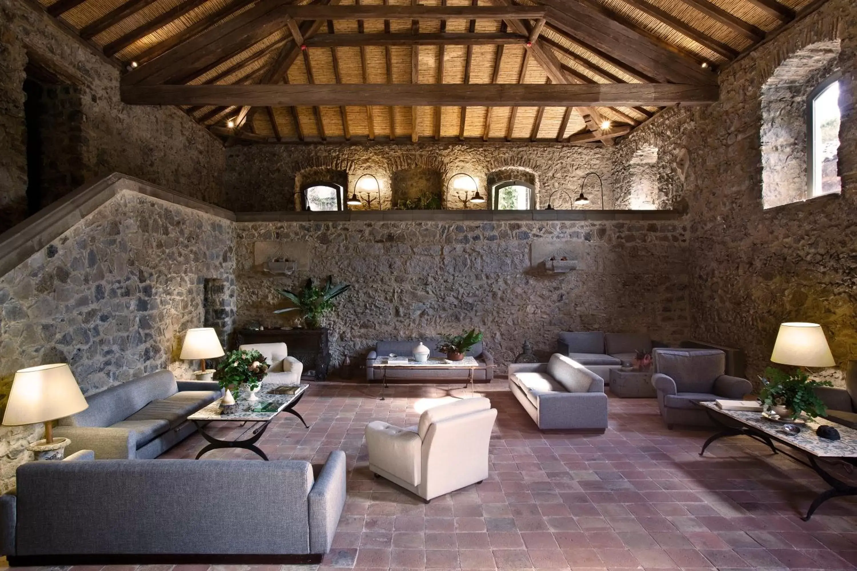 Communal lounge/ TV room, Lobby/Reception in Casa la Carrubbazza
