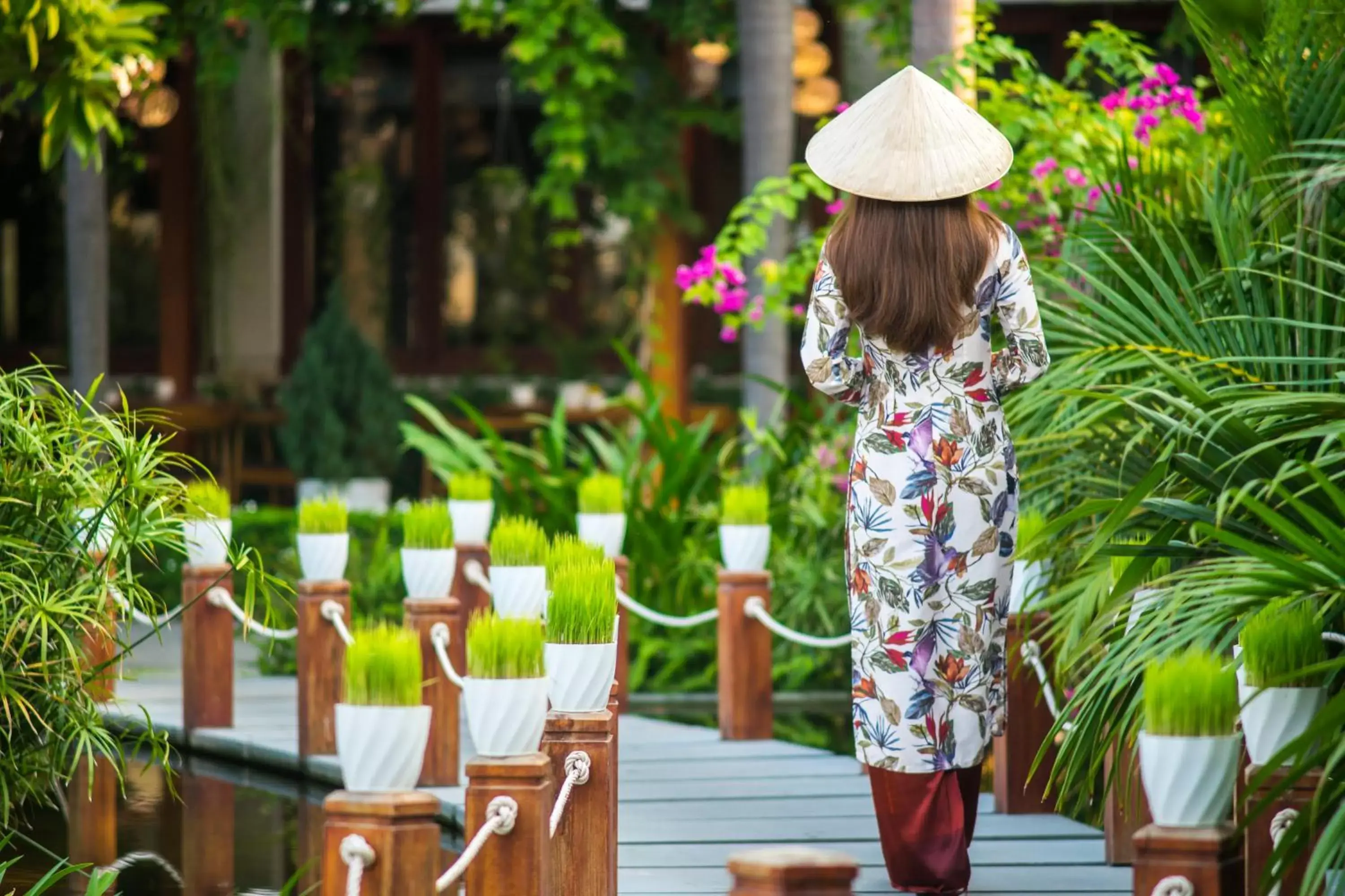 Natural landscape in Silk Sense Hoi An River Resort