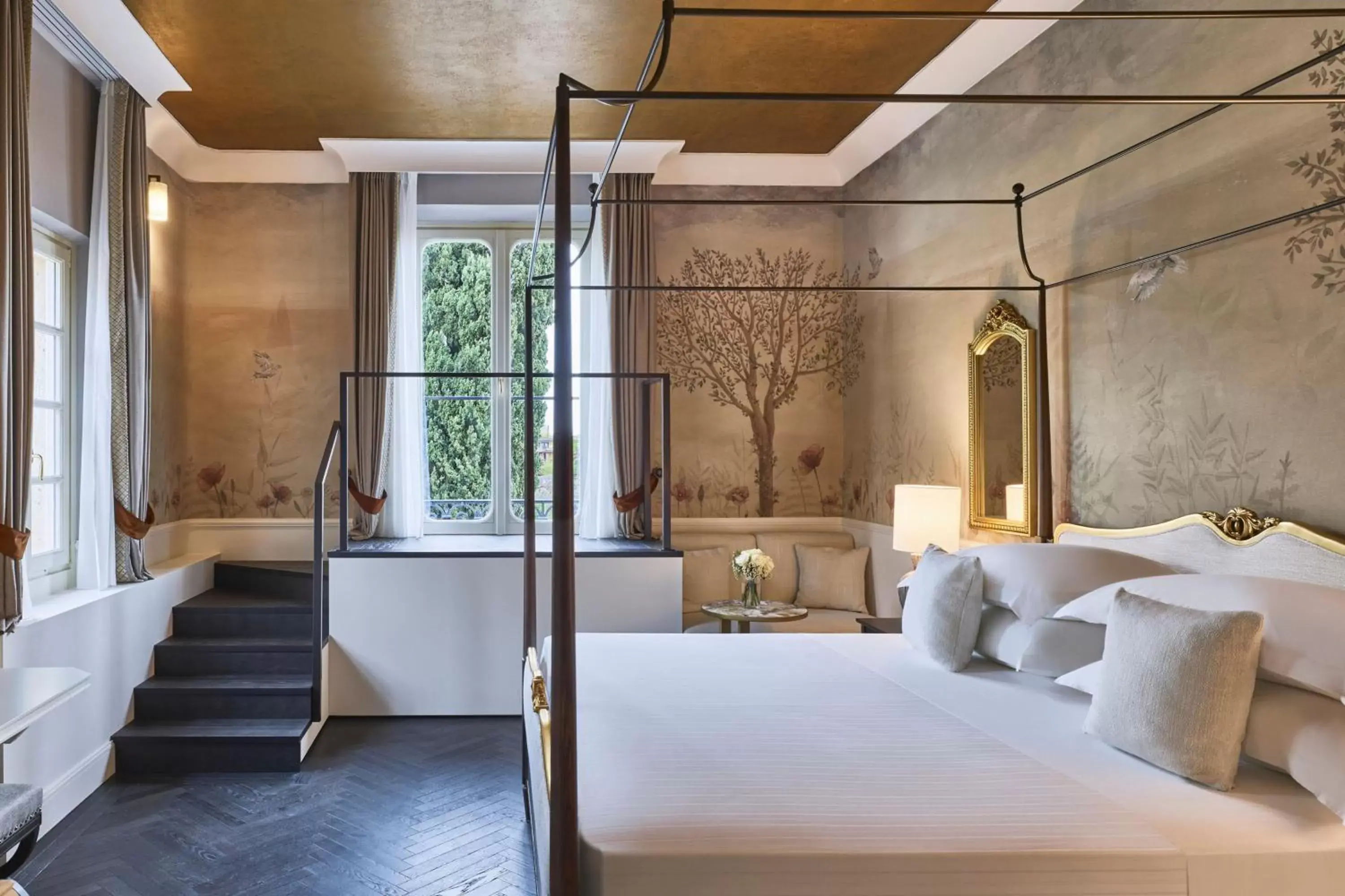 Bedroom, Bed in Grotta Giusti Thermal Spa Resort Tuscany, Autograph Collection