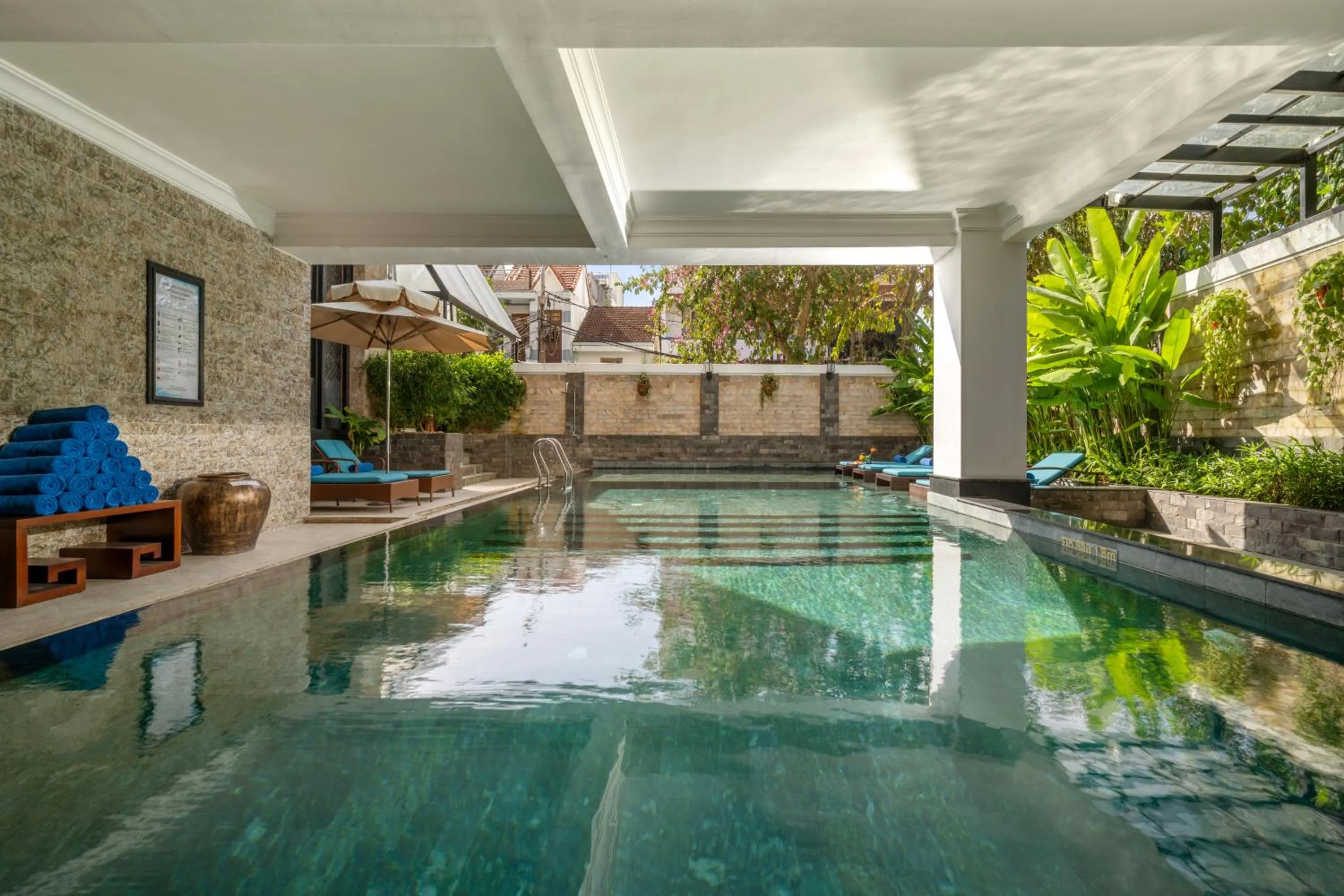 Swimming pool in Royal Riverside Hoi An Hotel & Spa